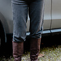 Célina broek momfit – Black