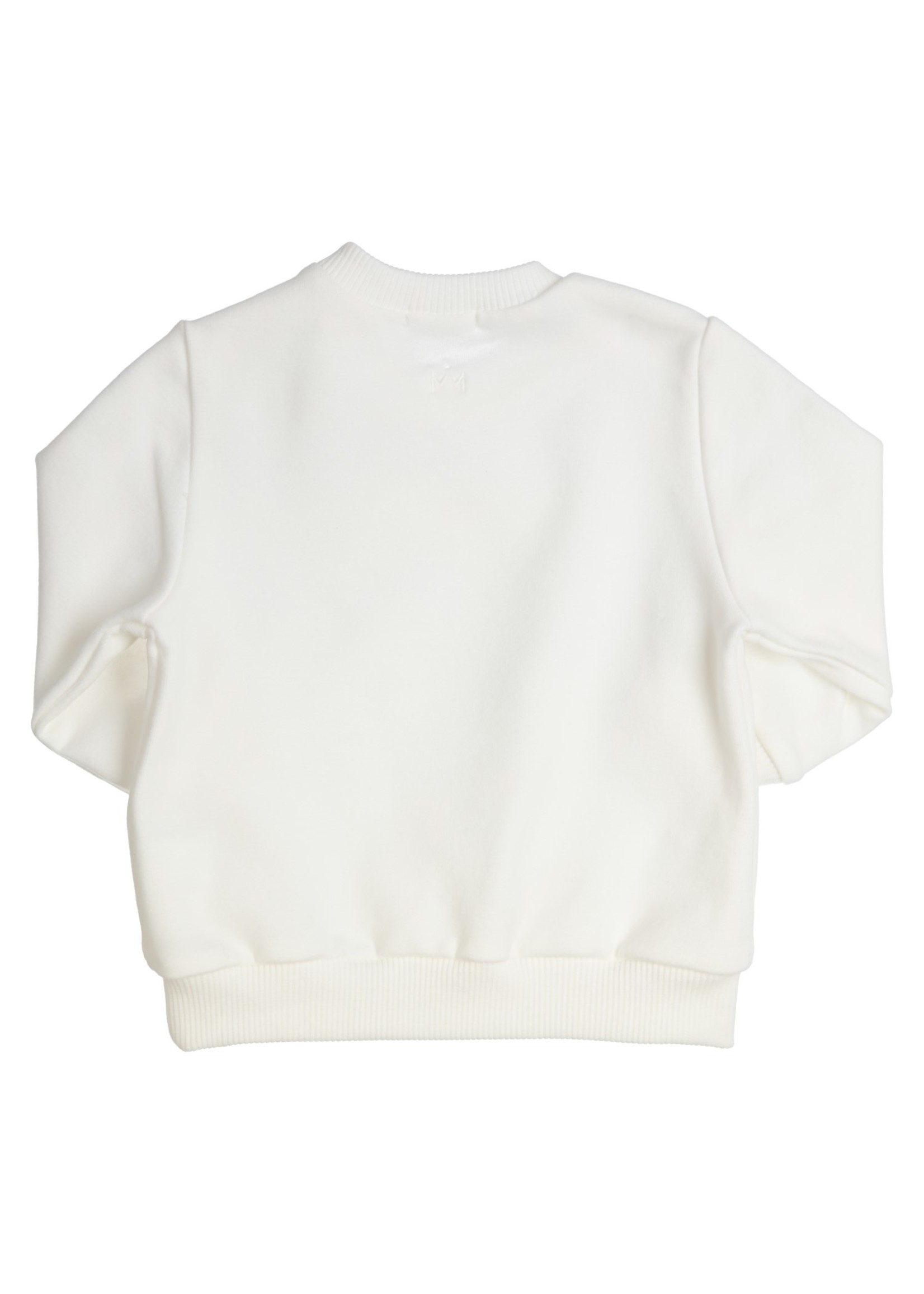Gymp SWEATER - LACE AND BOW - CARBO OFF-WHITE