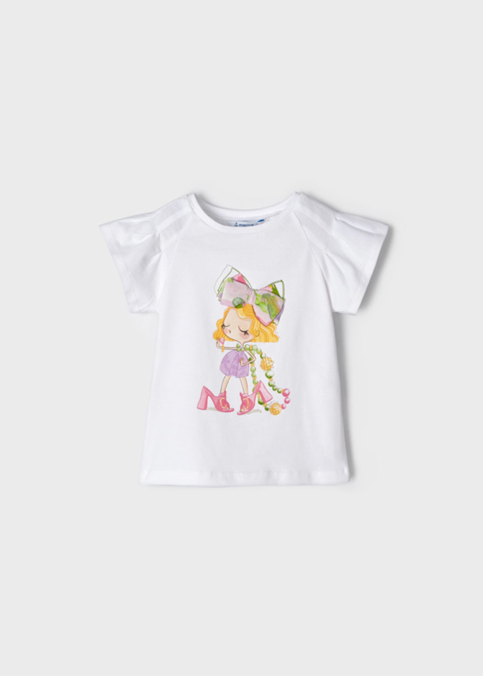 Mayoral S/s doll t-shirt              Lilac      3029
