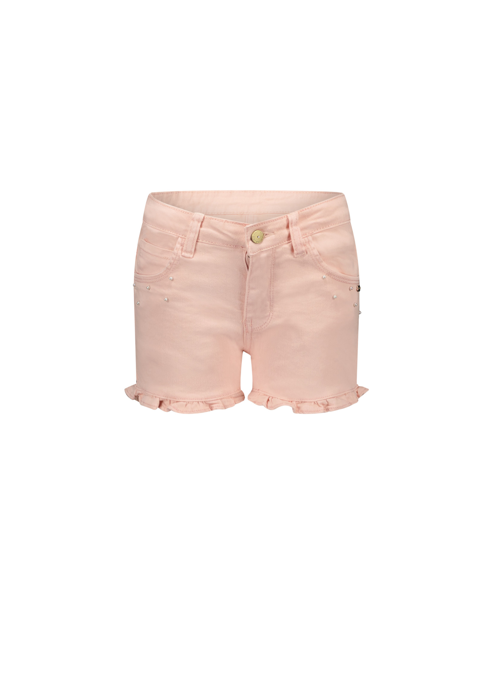 Le Chic DUA pink denim shorts Pink Lemonade