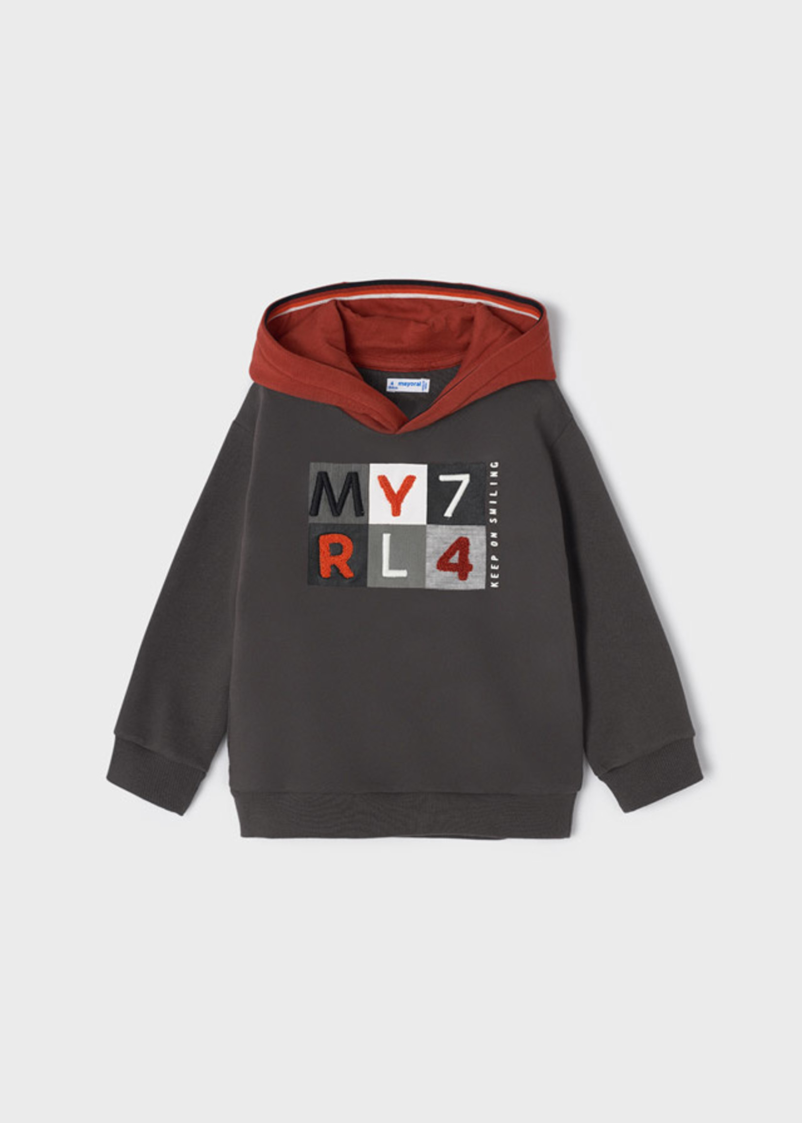 Mayoral Embroidered pullover          mercury