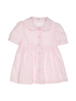 Gymp Dress Babeth Light Pink - White 470-3302-10