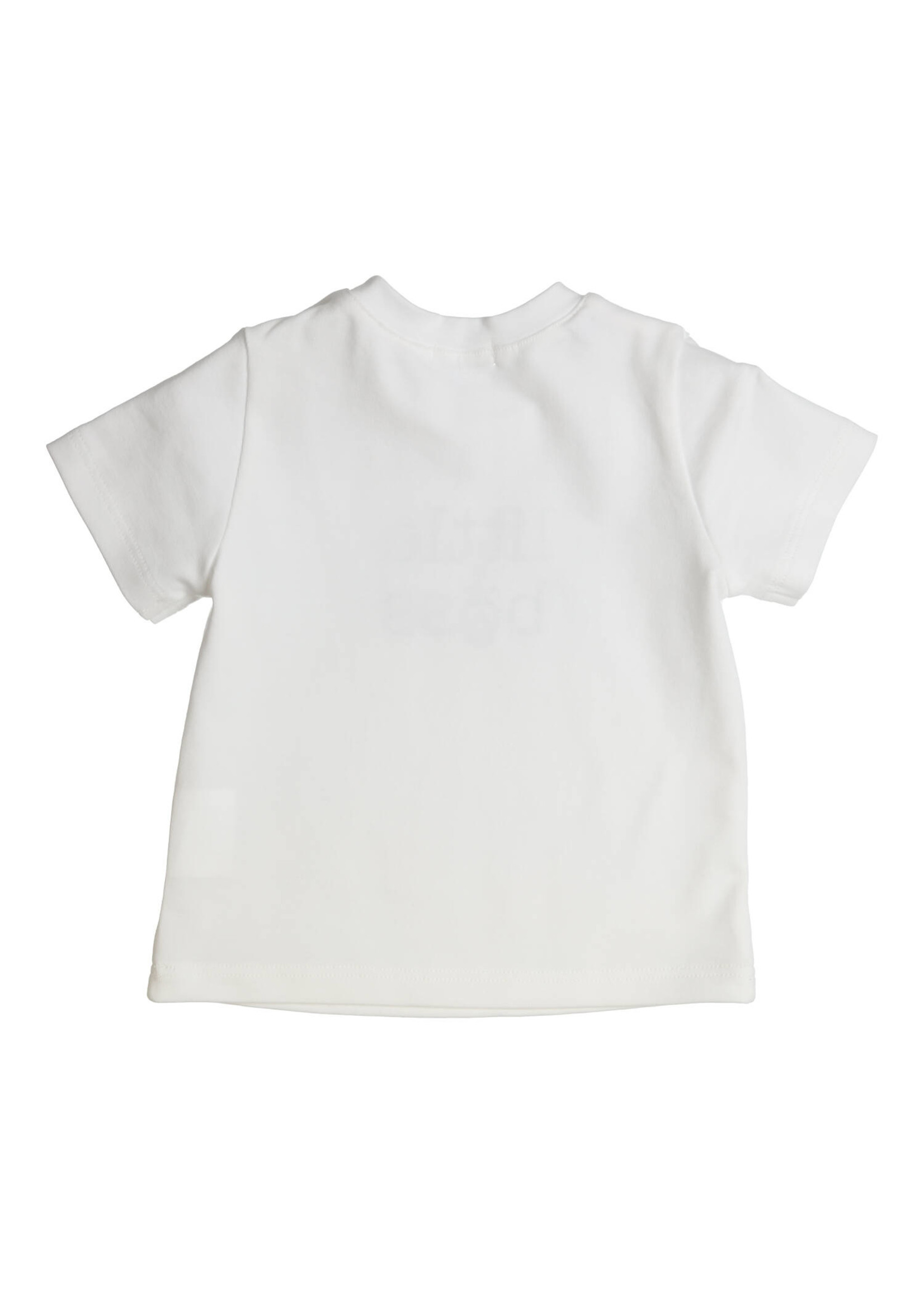Gymp T-shirt Aerobic White - Blue 353-3205-20