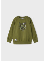 Mayoral 1315 Mini Boy             Embroidered pullover          Olive