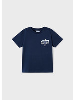 Mayoral 705 Mini Boy             S/s t-shirt                   Blue I