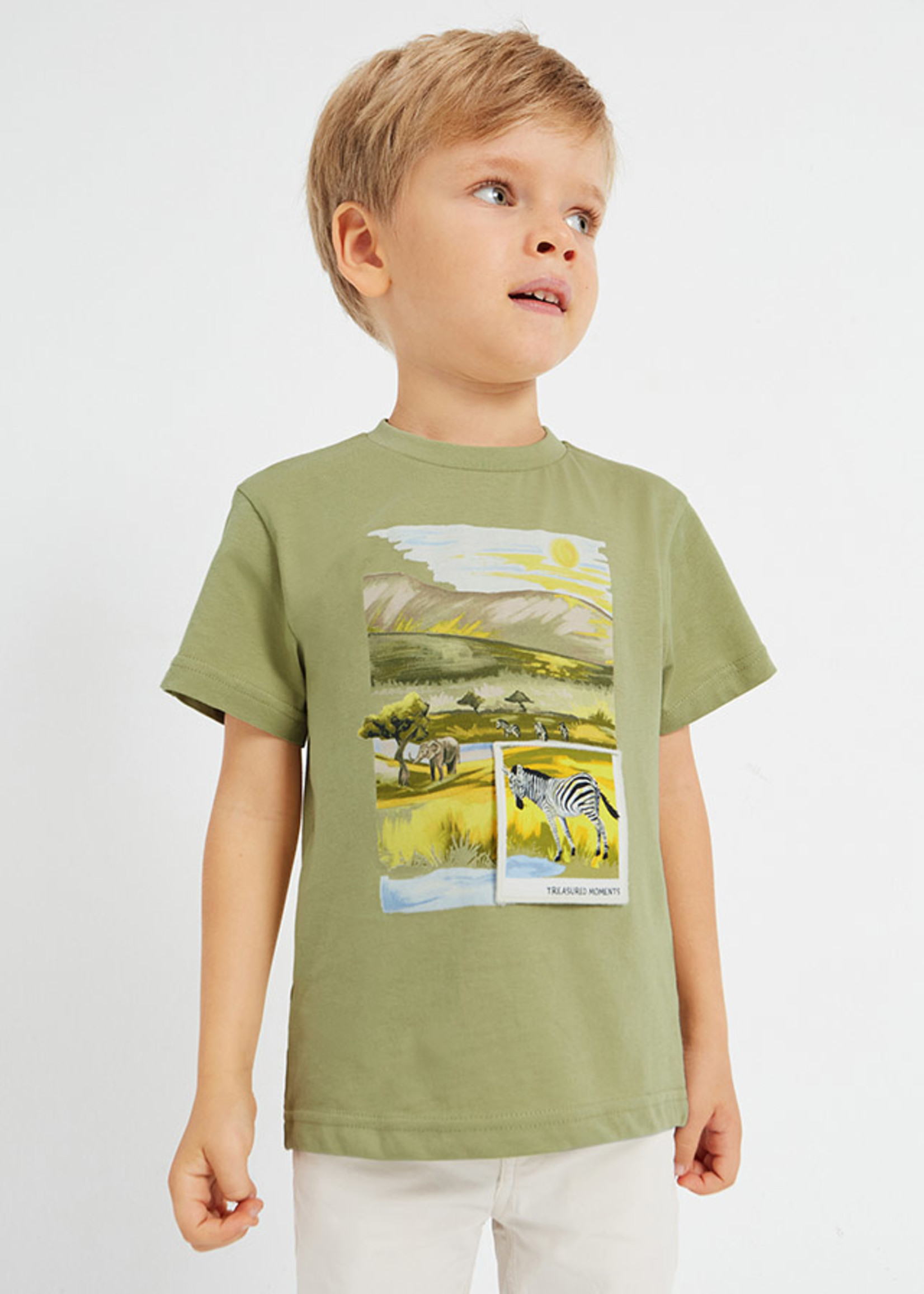 Mayoral 810 Mini Boy             S/s t-shirt                   Kiwi