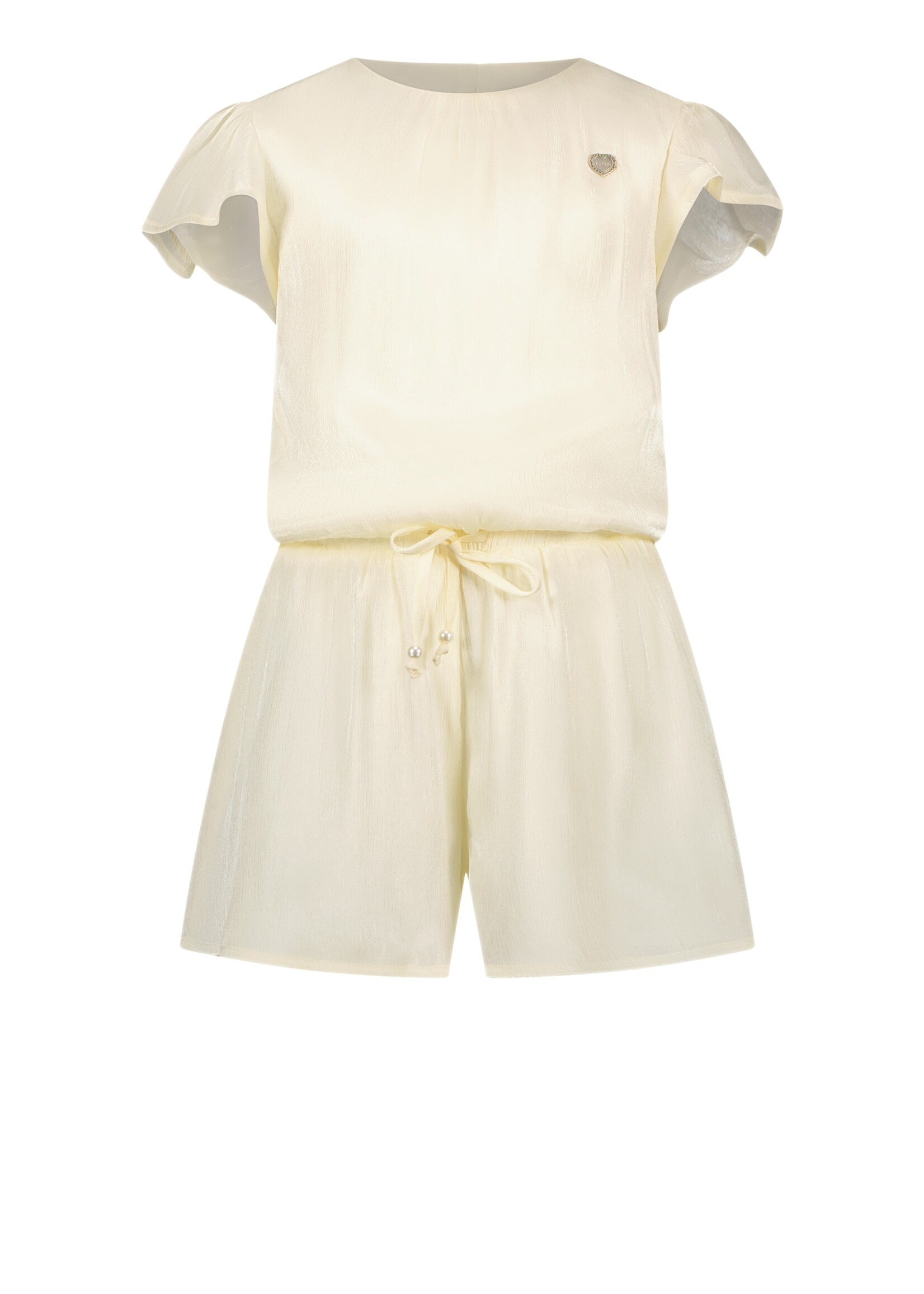 Le Chic Girls Kids C402-5671 KOBUS summer jumpsuit Off White