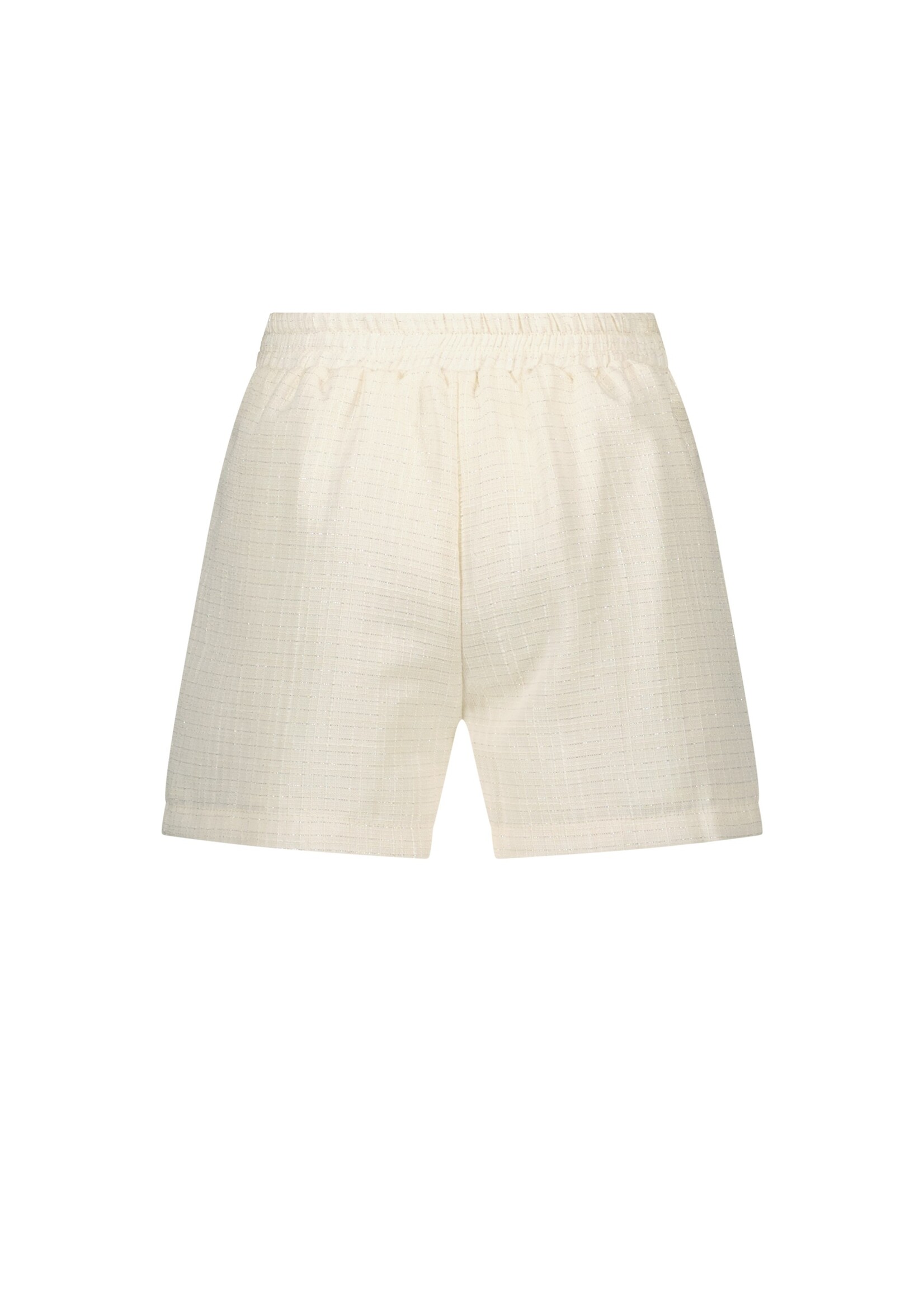 Le Chic Girls Kids C402-5660 DUTTI summer tweed shorts Off White