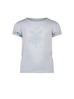 Le Chic Girls Kids C402-5475 NOMS flower angel T-shirt Blue Orchid