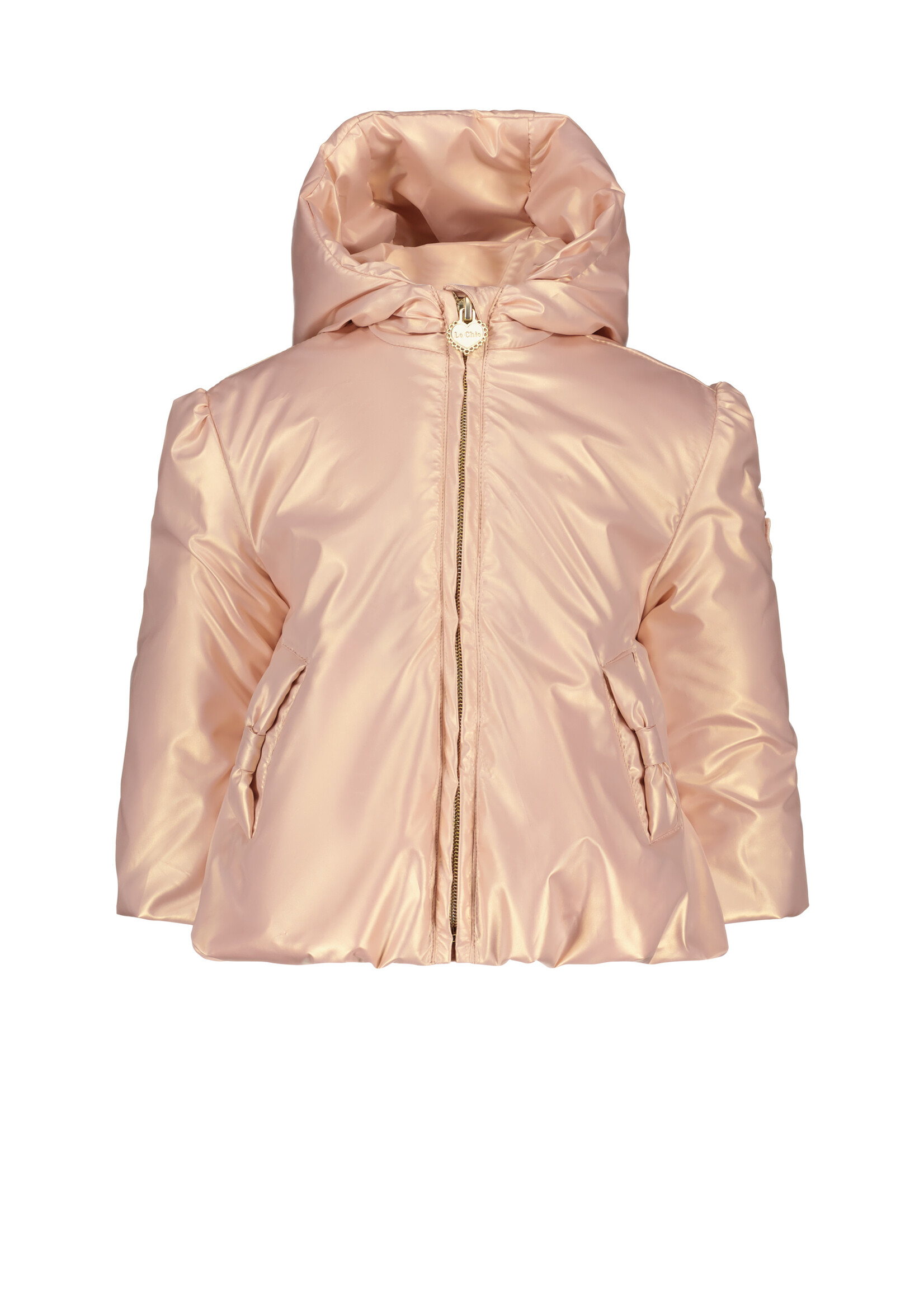 Le Chic Girls Baby C312-7200 BABSHY metal-look summer coat Baroque Pink