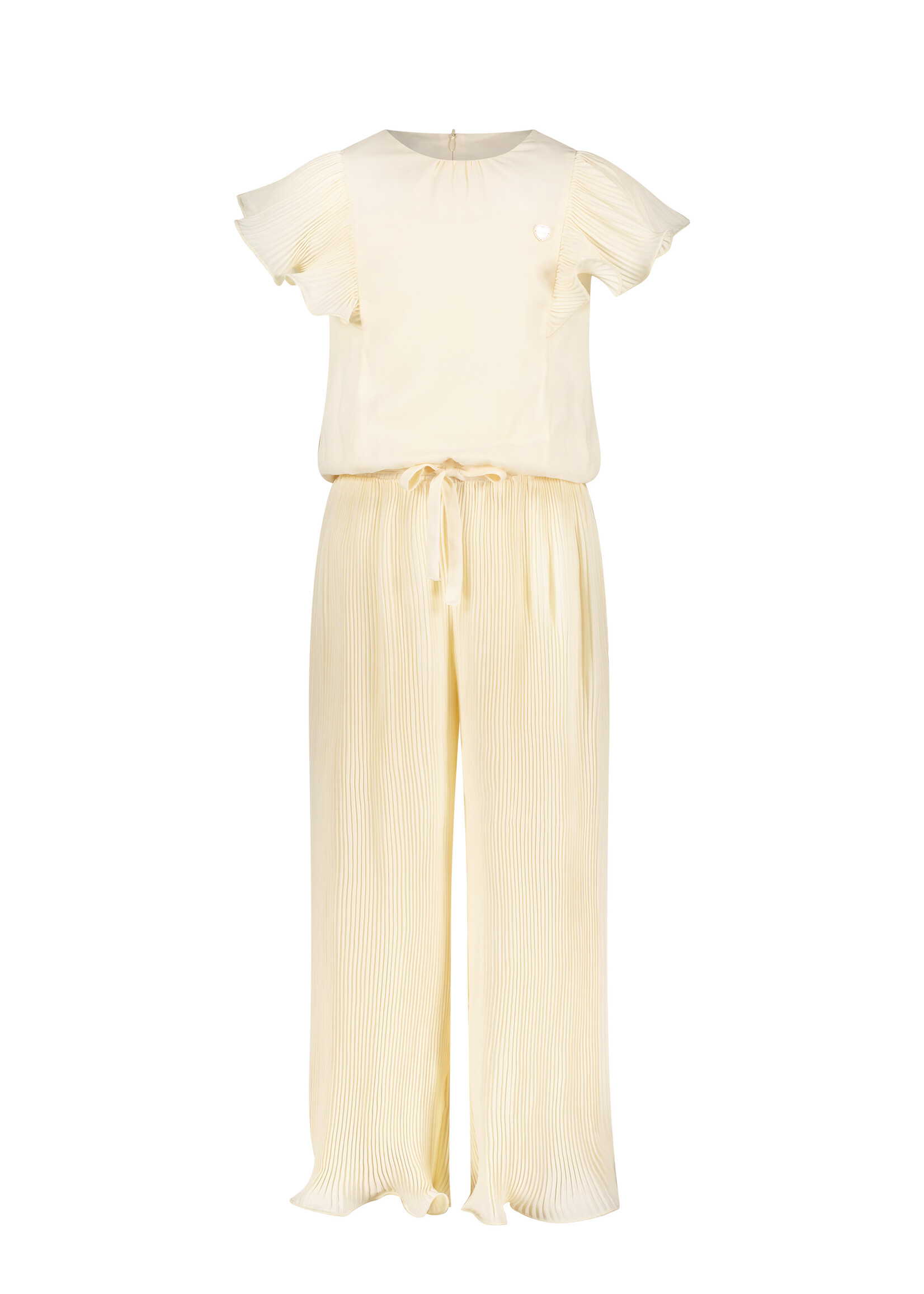 Le Chic Girls Kids C312-5631 KESRA plisée jumpsuit Pearled Ivory