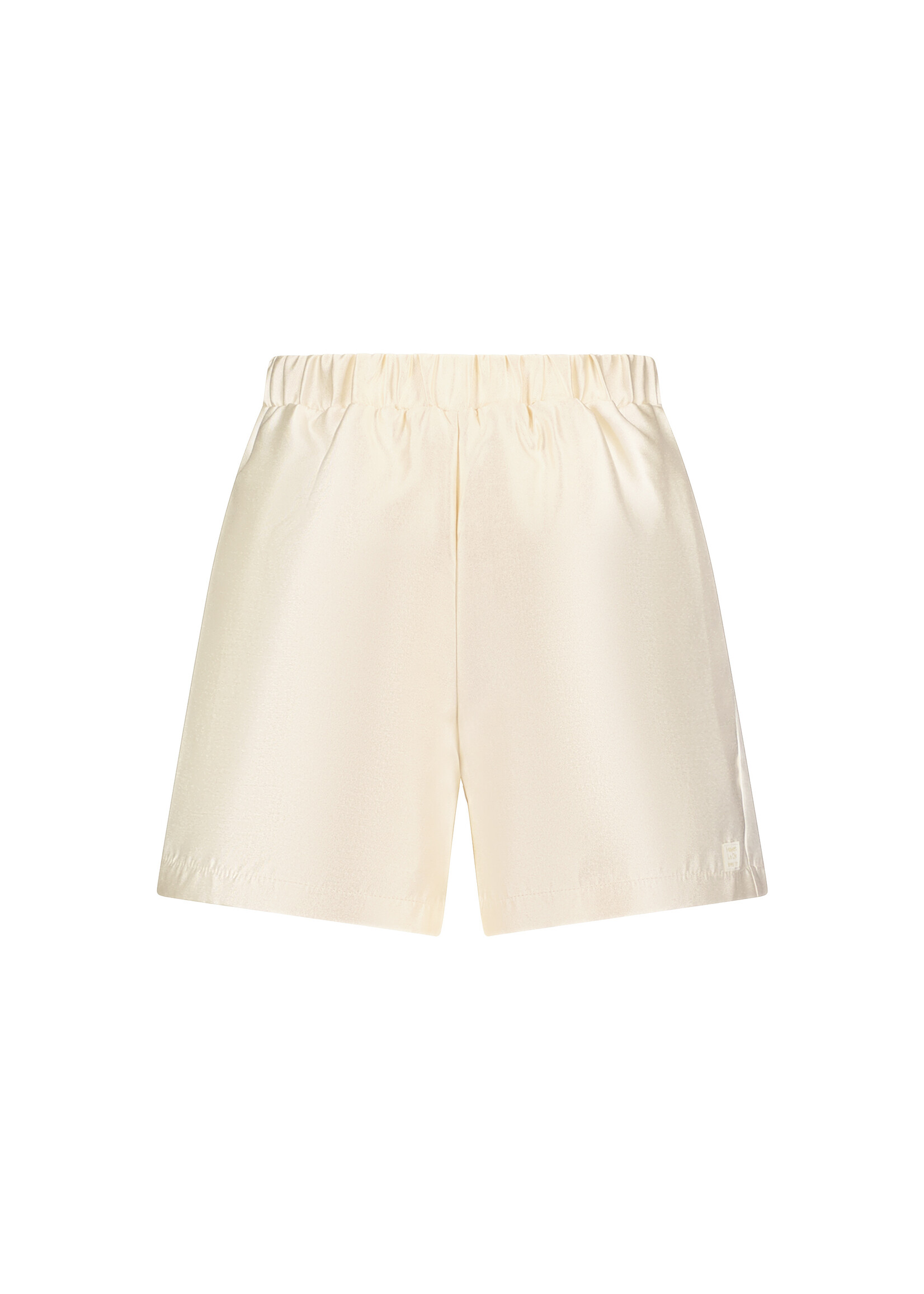 Le Chic Girls Kids C312-5605 DARLING crêpe / lurex shorts Pearled Ivory