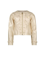 Le Chic Girls Kids C312-5121 ARLENE fake leather jacket Pearled Ivory