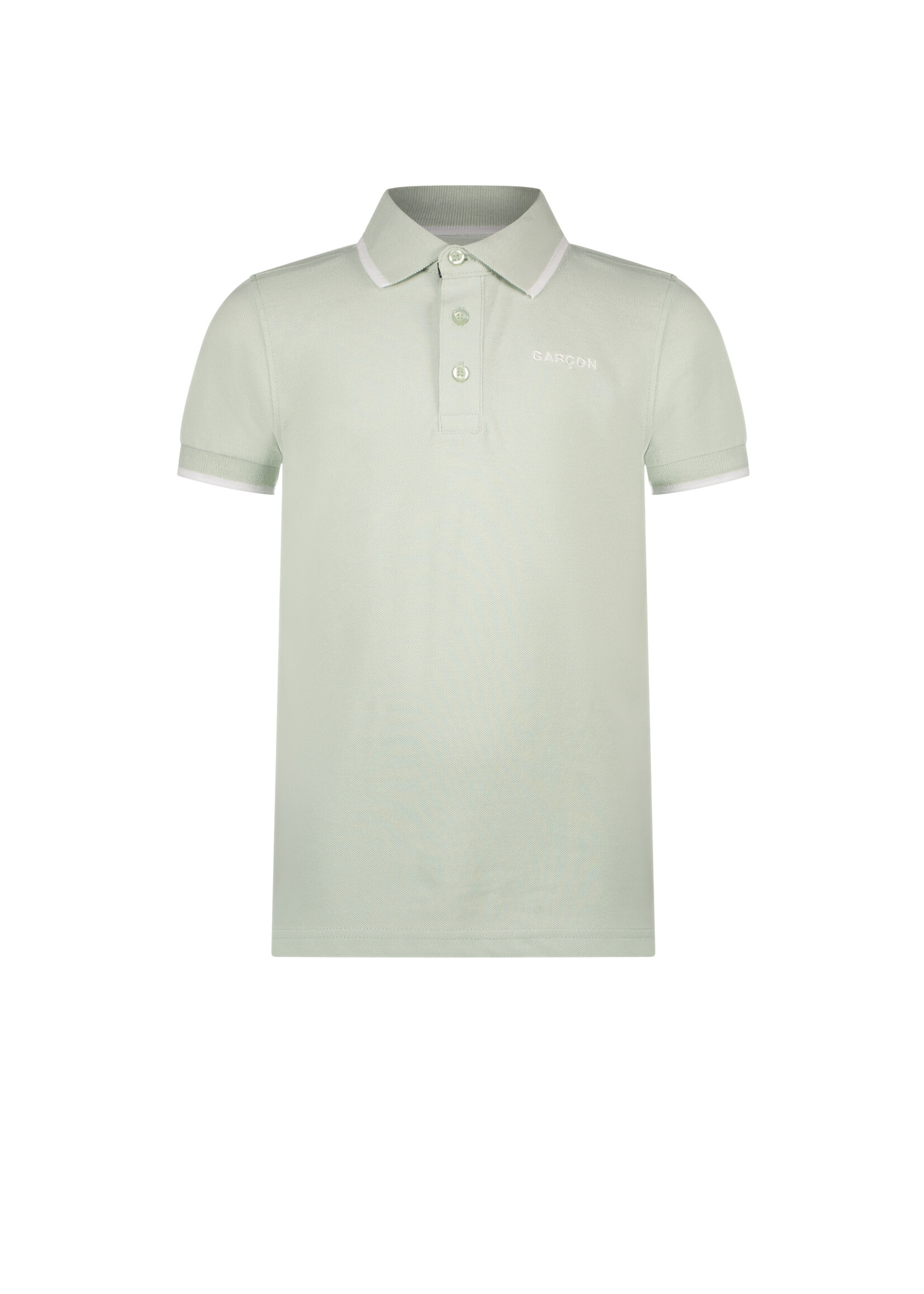 Le Chic Boys Kids L402-6409 NEILY plain polo Soft Green