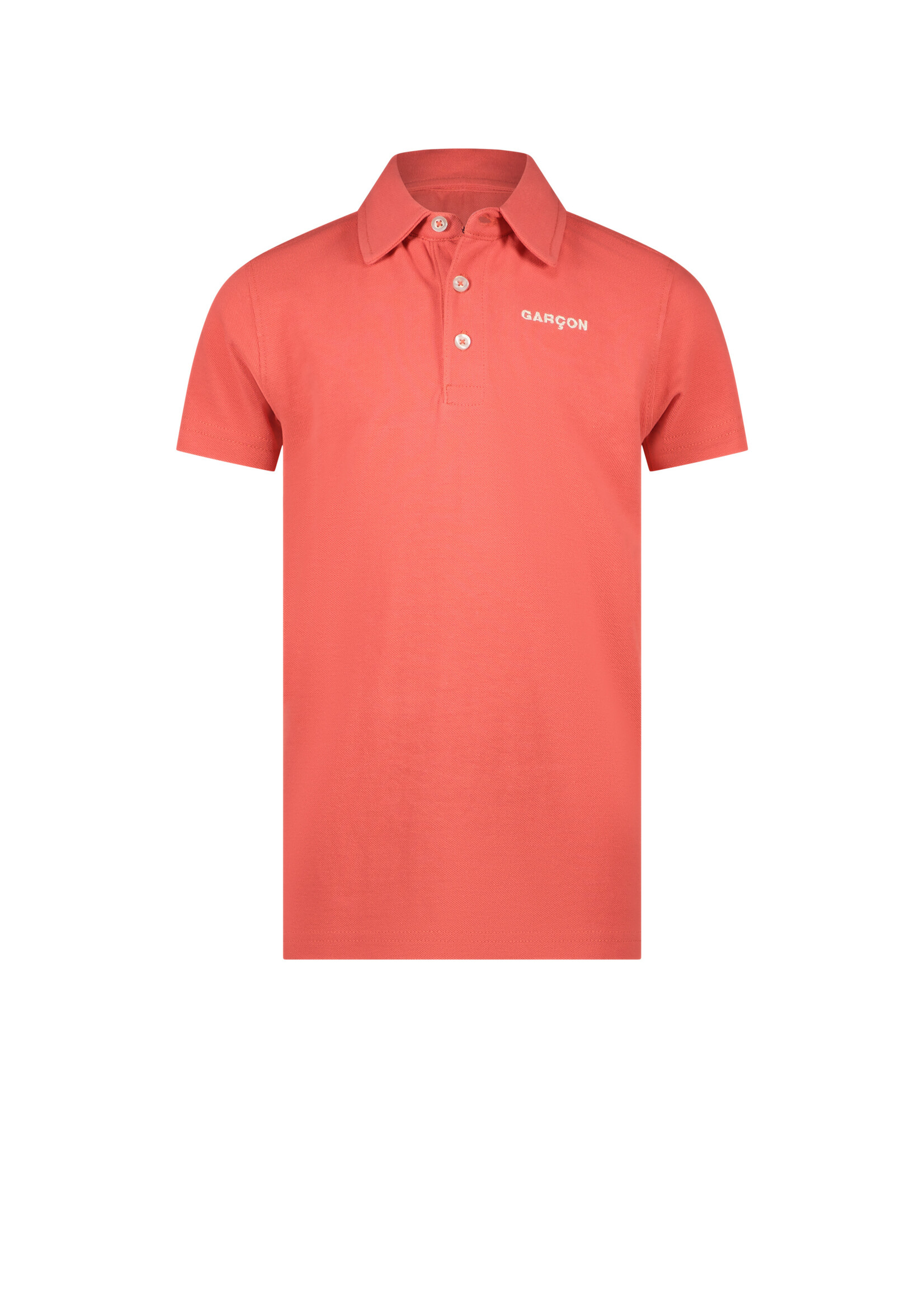 Le Chic Boys Kids L402-6404 NEILY pique polo-shirt Faded Red