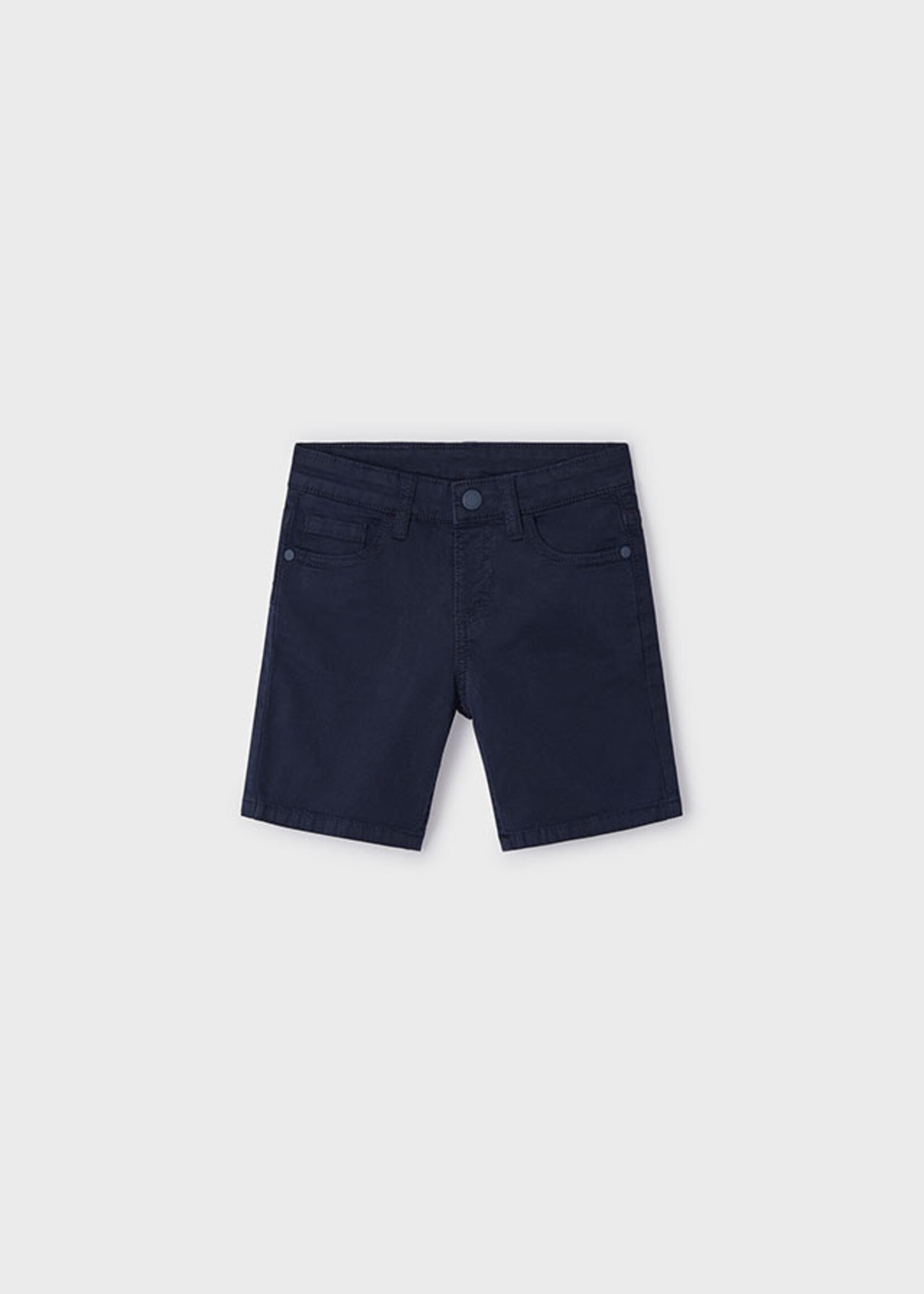 Mayoral Mini Boy             204 Basic 5 pockets twill shorts  Navy