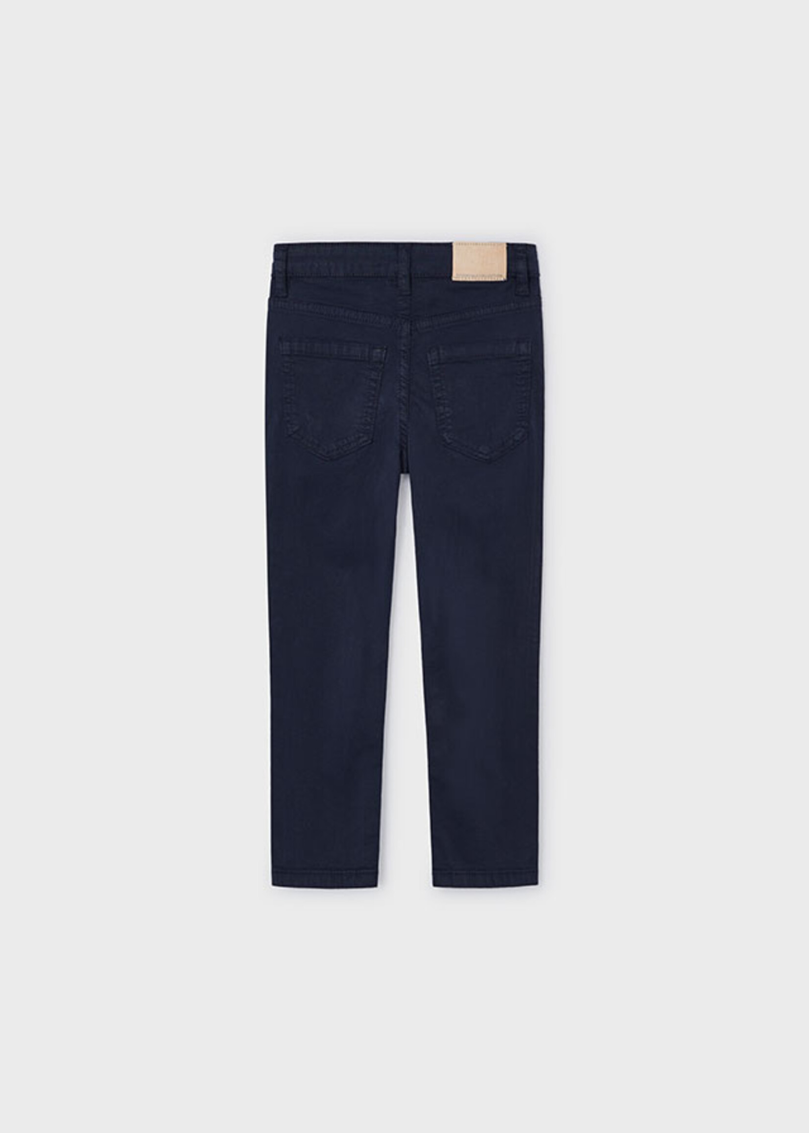 Mayoral Mini Boy             509 Basic slim fit serge pants    Navy