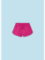 Mayoral Mini Girl            607 Chenille shorts               Fuchsia