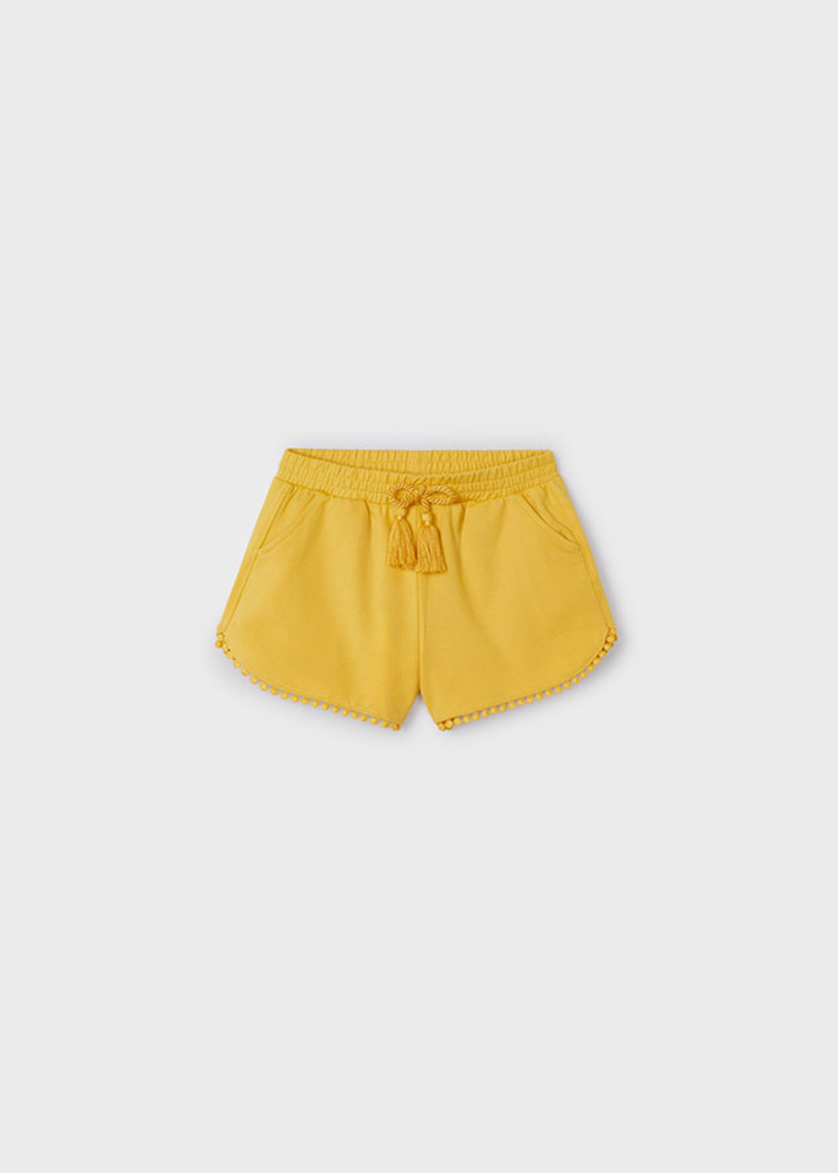 Mayoral Mini Girl            607 Chenille shorts               Honey