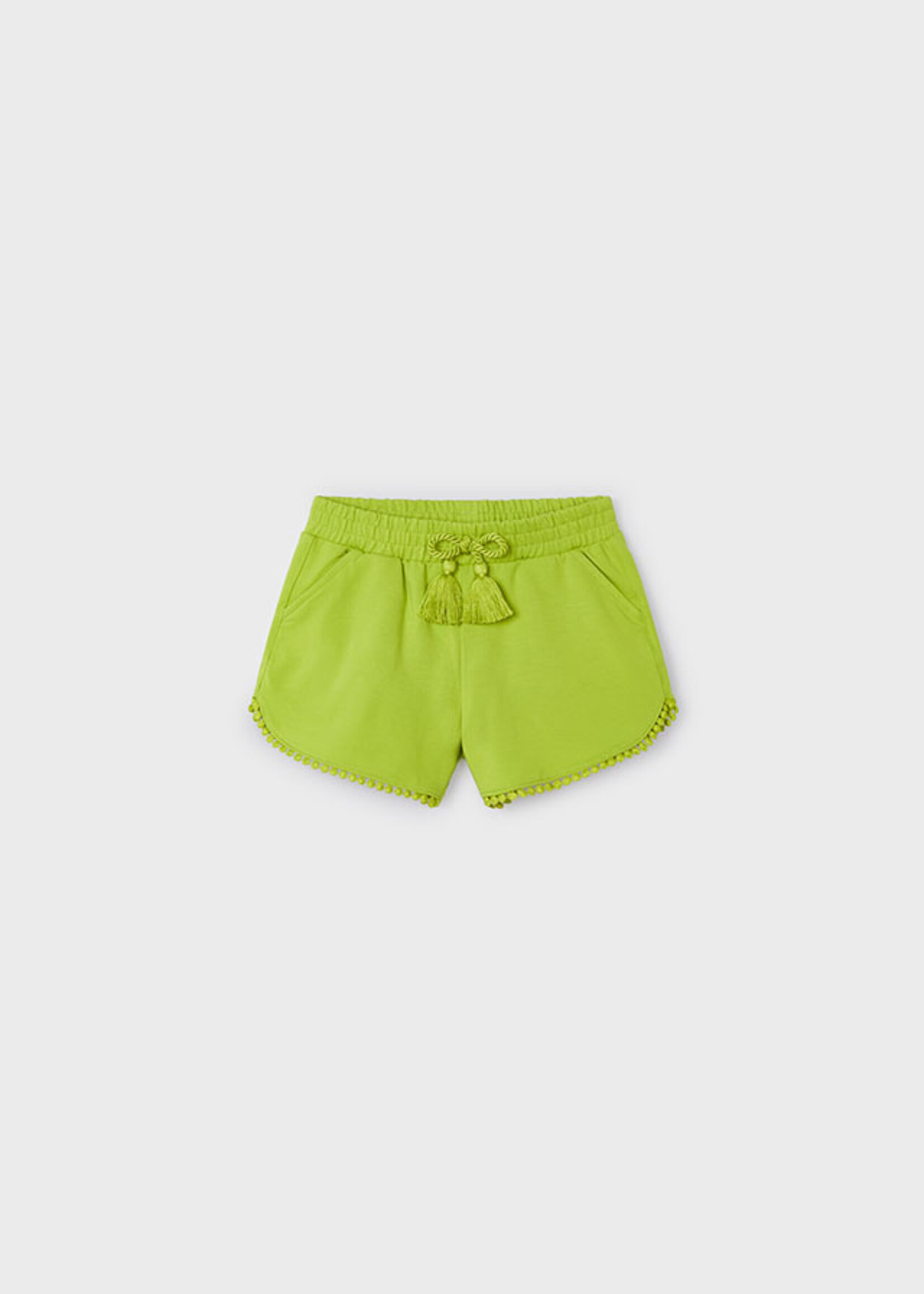 Mayoral Mini Girl            607 Chenille shorts               Kiwi