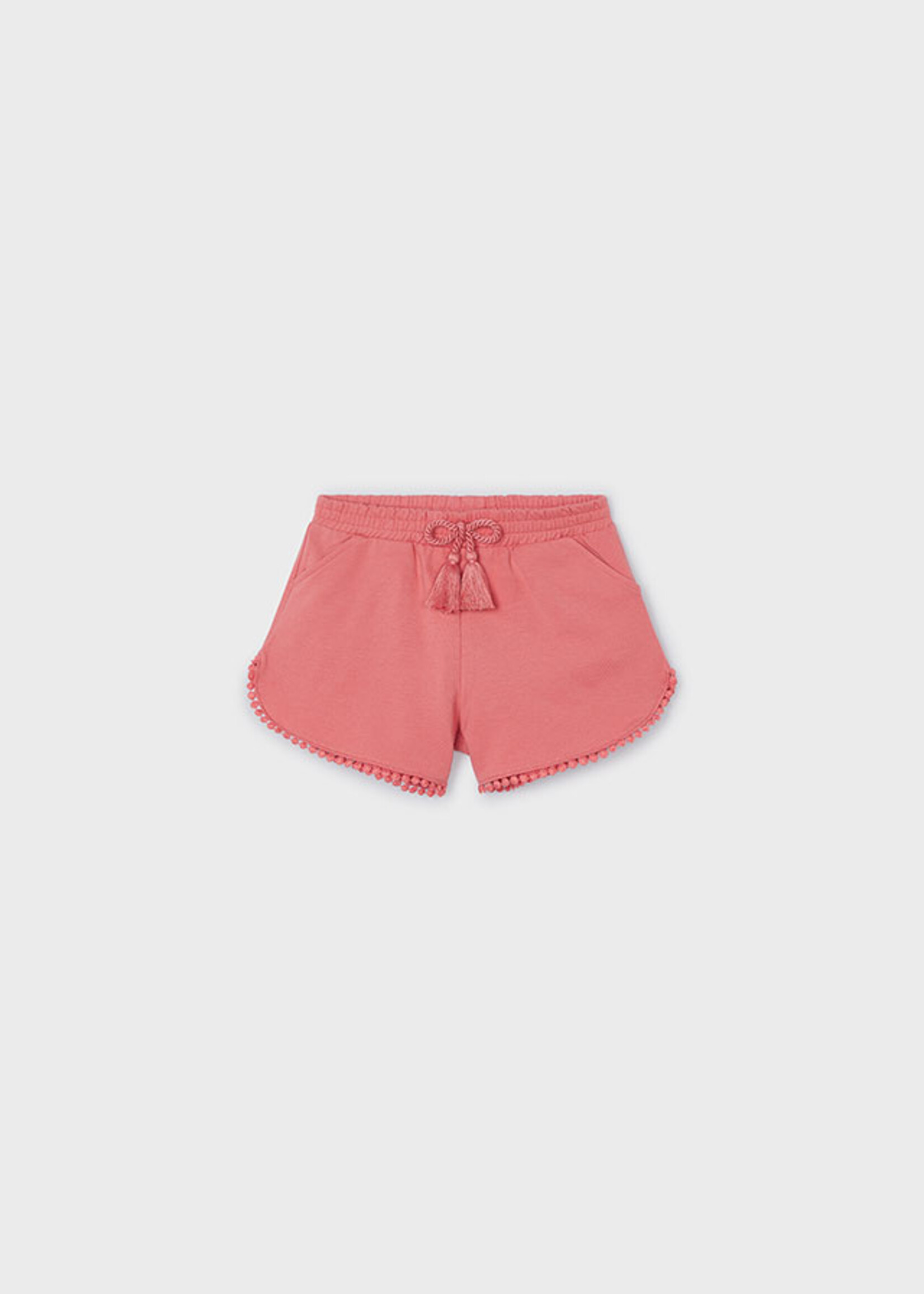 Mayoral Mini Girl            607 Chenille shorts               Orchid