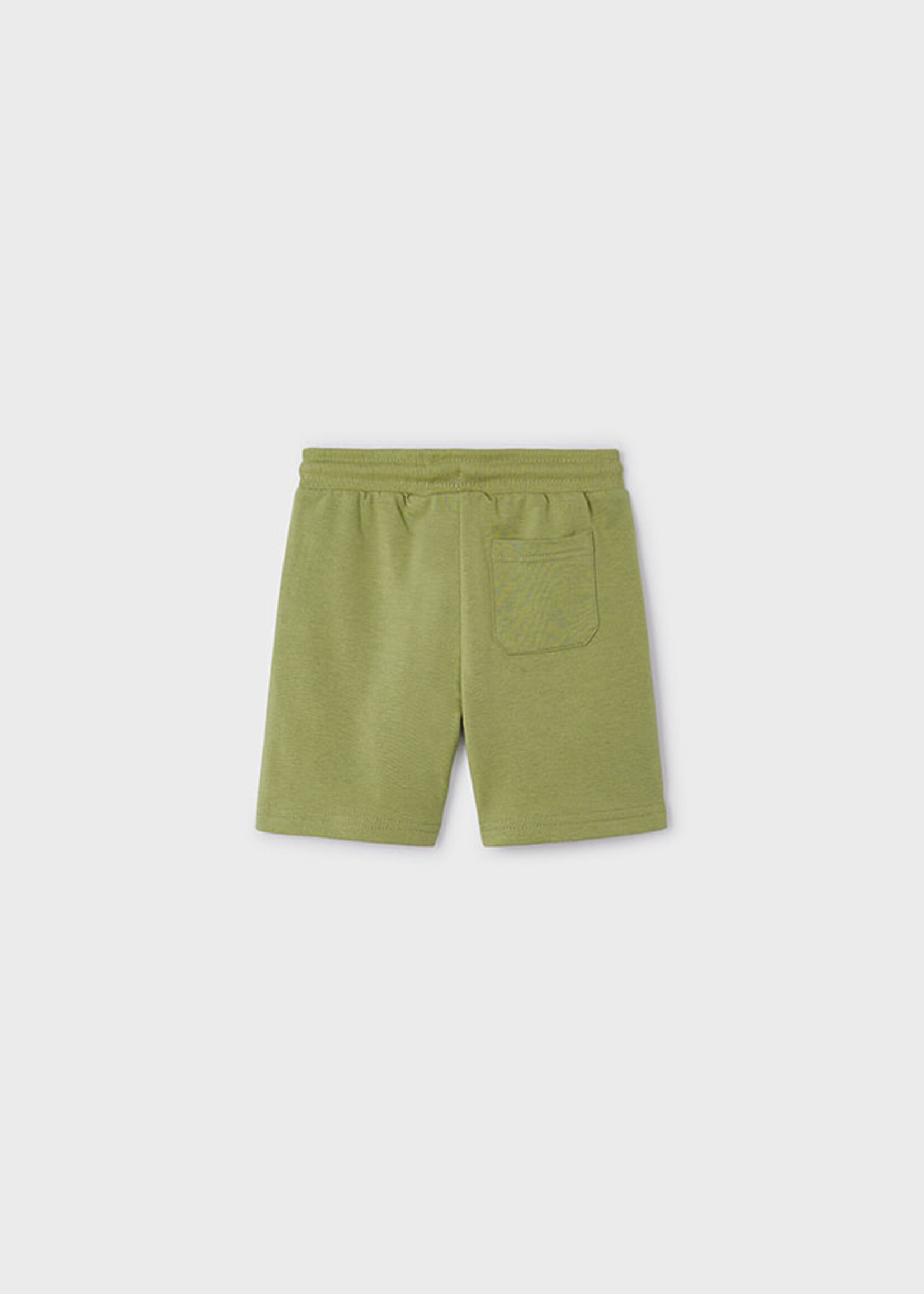 Mayoral Mini Boy             611 Basic fleece shorts           Iguana grn