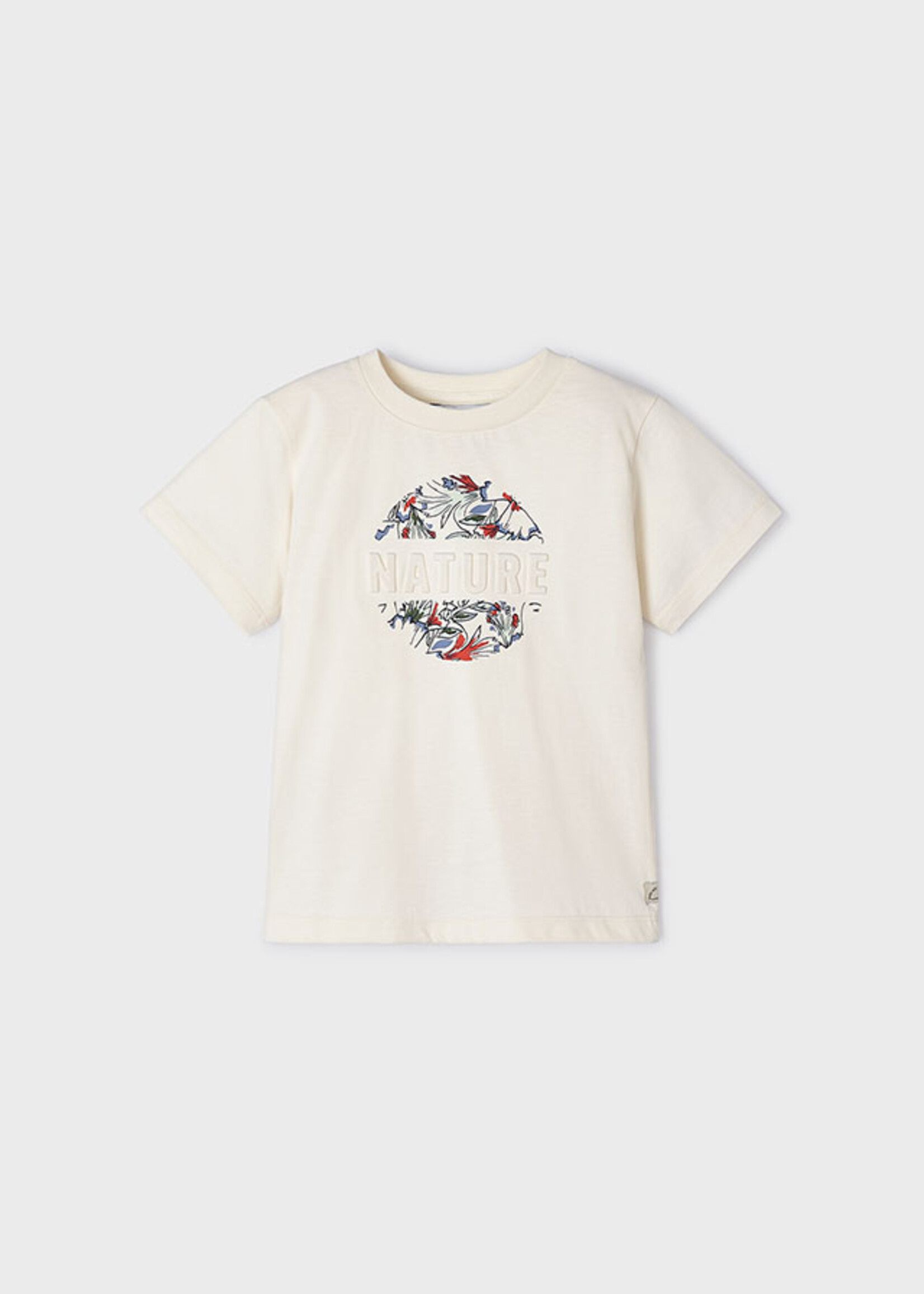 Mayoral Mini Boy             3002 S/s t-shirt                   Milk