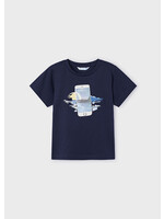 Mayoral Mini Boy             3003 Lenticular t-shirt s/s        Navy
