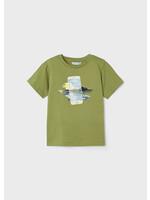 Mayoral Mini Boy             3003 Lenticular t-shirt s/s        Iguana grn