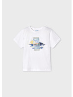 Mayoral Mini Boy             3003 Lenticular t-shirt s/s        White