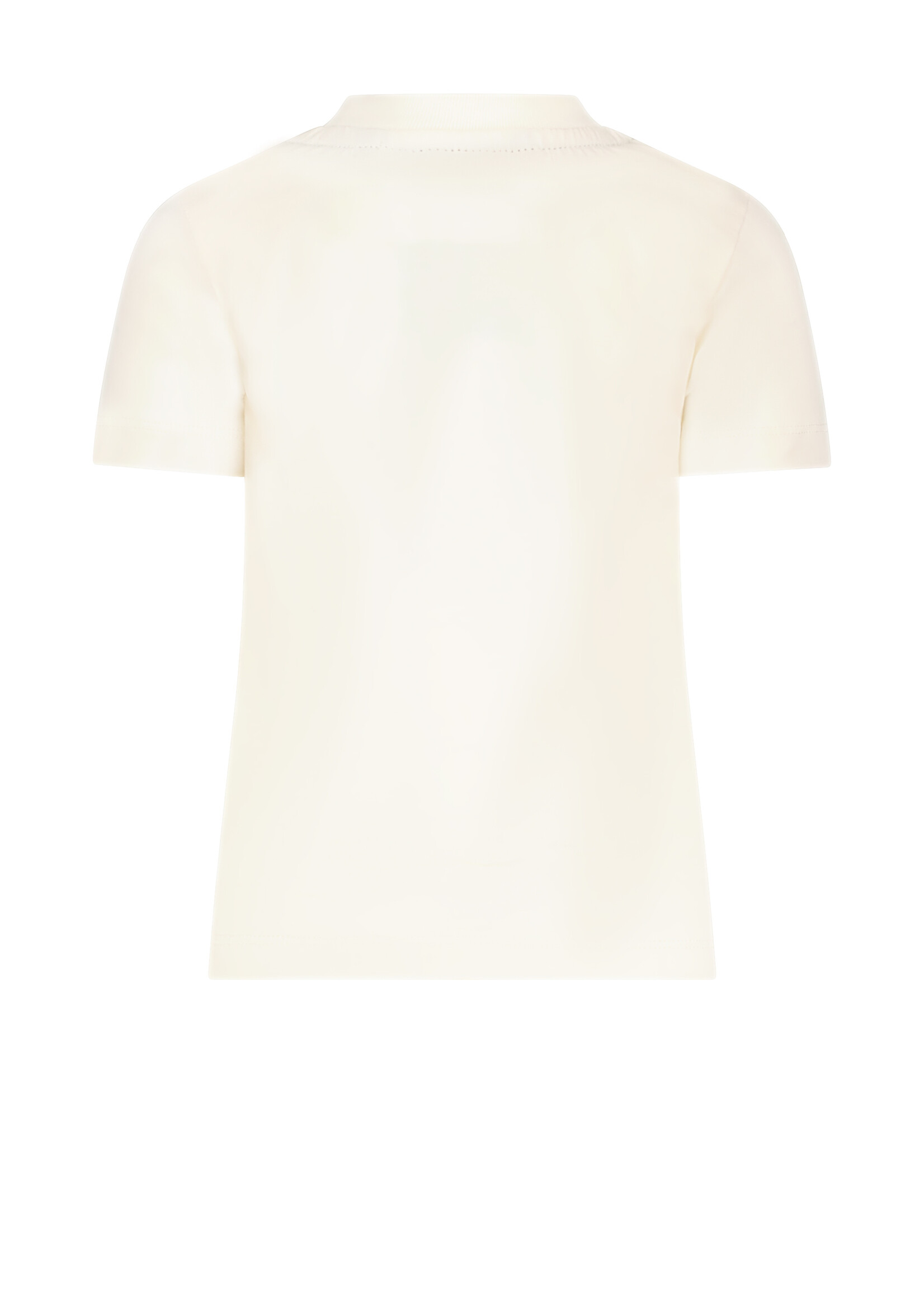 Le Chic Boys Baby L312-8401 NIAMO chest logo T-shirt Off White