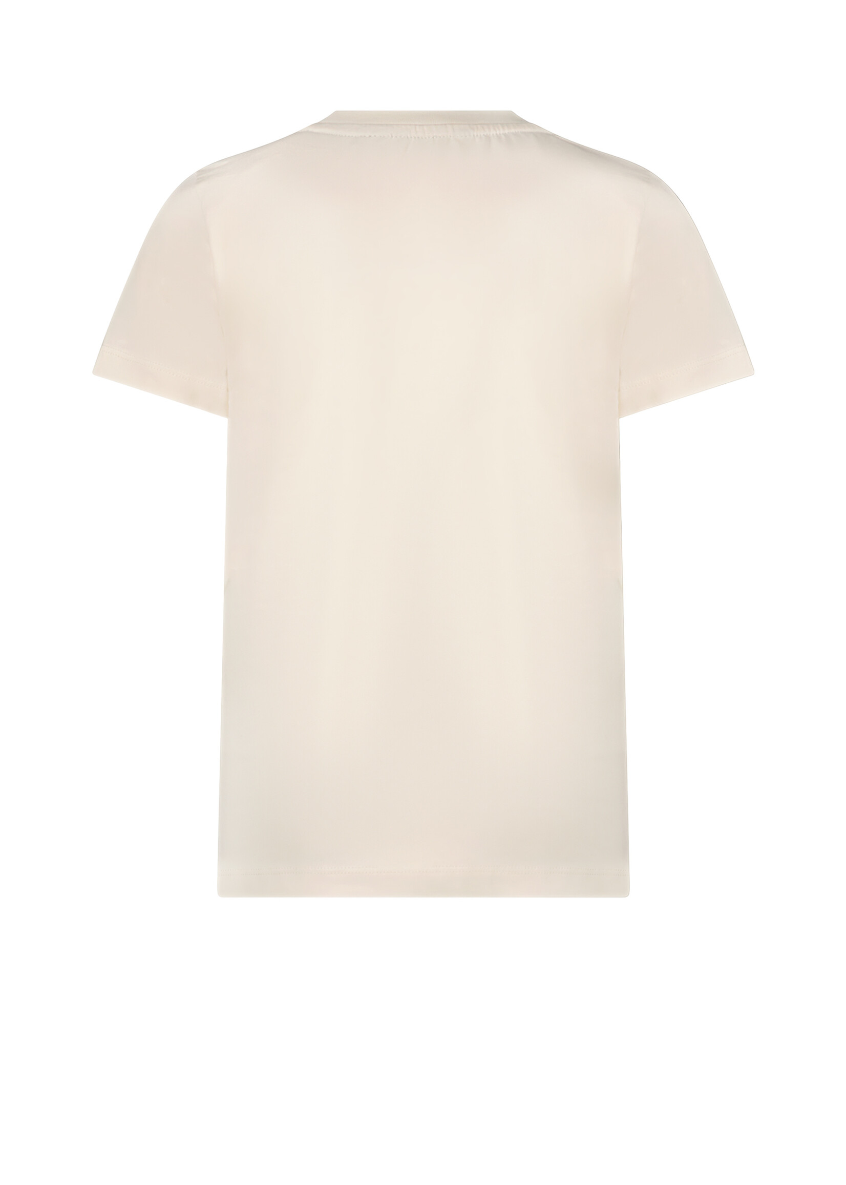 Le Chic Boys Kids L312-6401 NOLAN chest logo T-shirt Off White