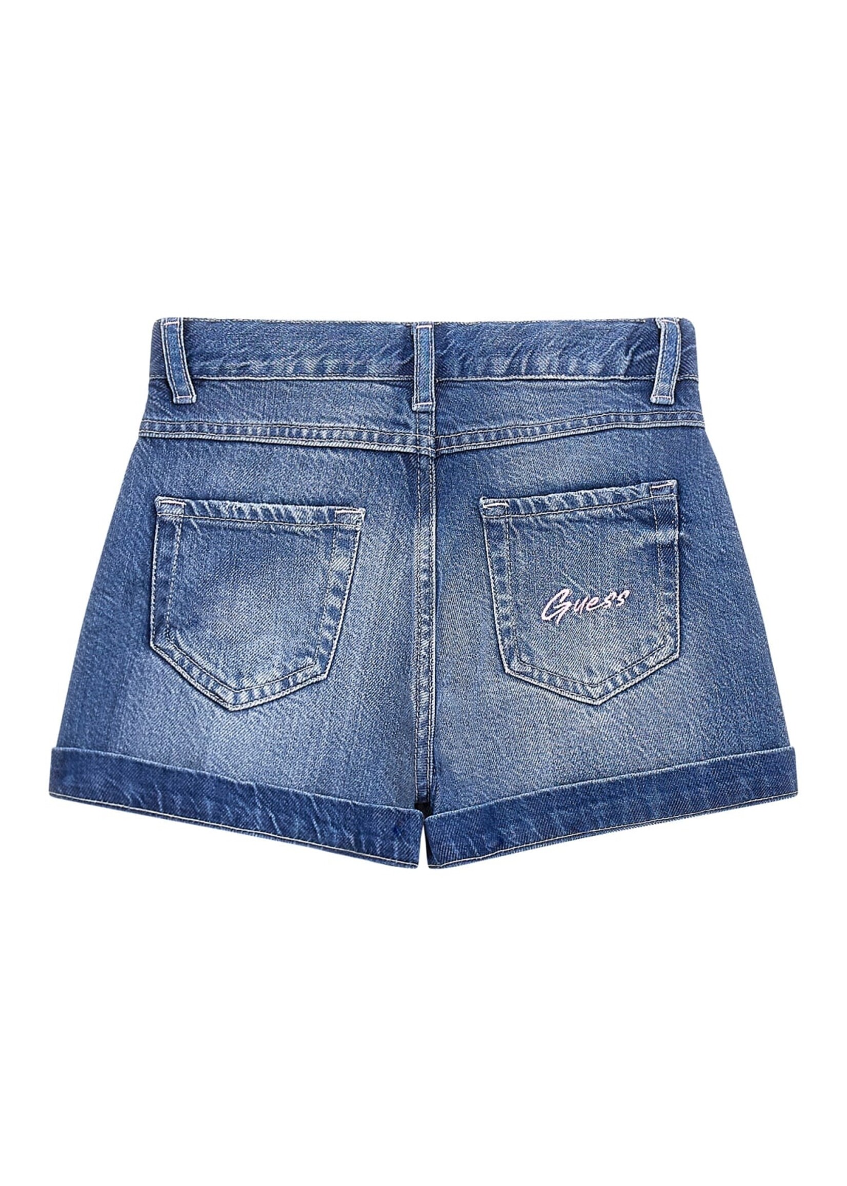 Guess J4GD29 DENIM SHORTS NEW LYOCELL GIRLY WA