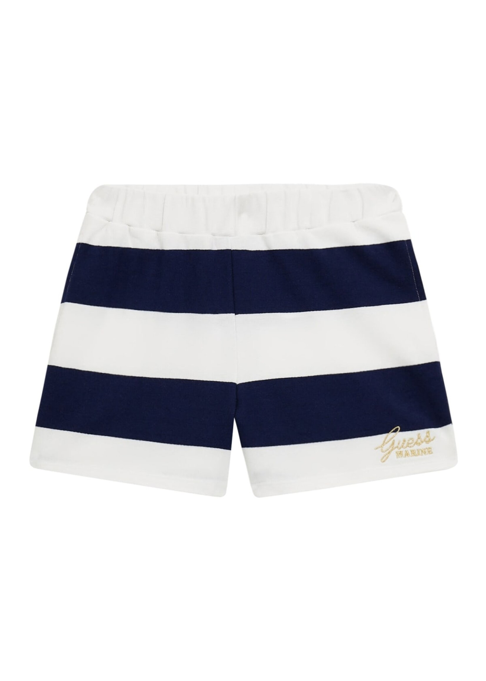 Guess J4GD04 Y/D TERRY SHORTS WHITE/BONITA BLU STR