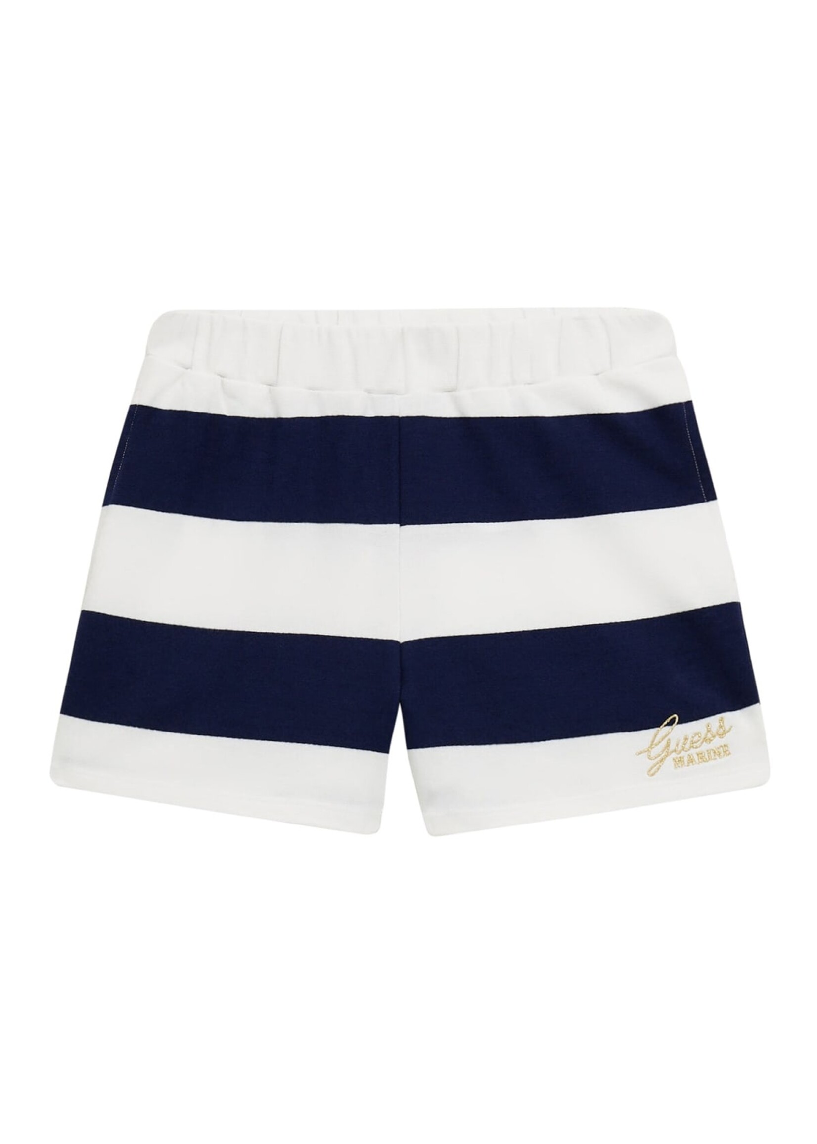 Guess J4GD04 Y/D TERRY SHORTS WHITE/BONITA BLU STR