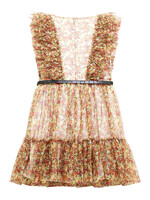 Guess J4GK40 MESH SS DRESS SUNNY ROSE GARDEN PR