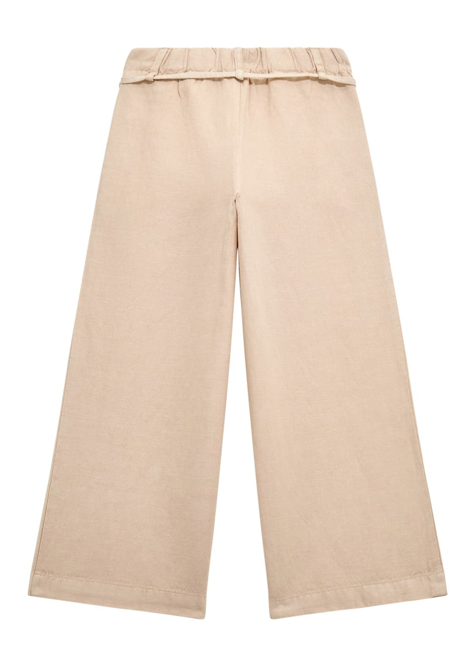 Guess J4GB07 GMT DYE LINEN BLEND LONG PANTS PEARL OYSTER