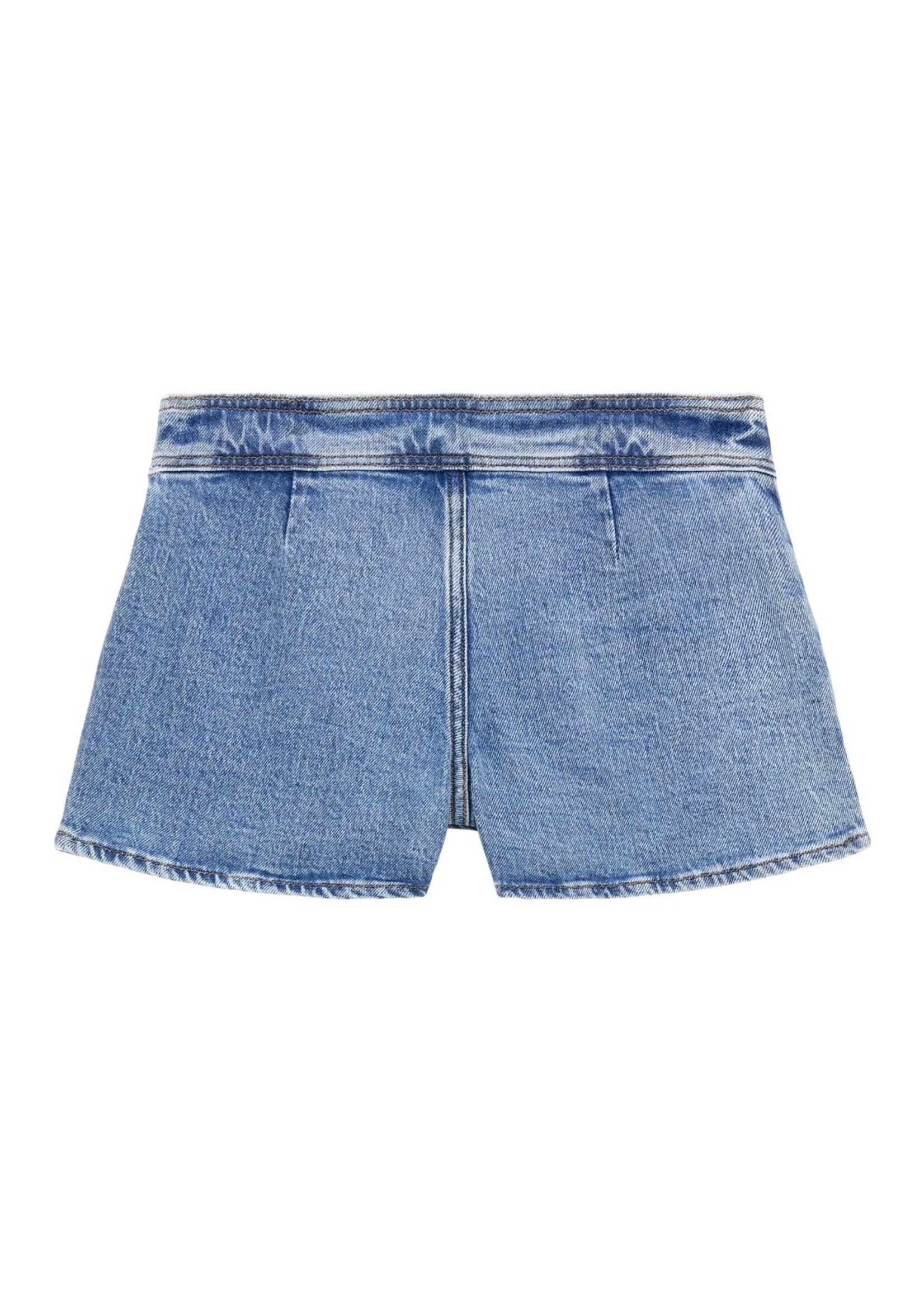 Guess J4GD12 DENIM SKORT BLUE TENNIS WASH