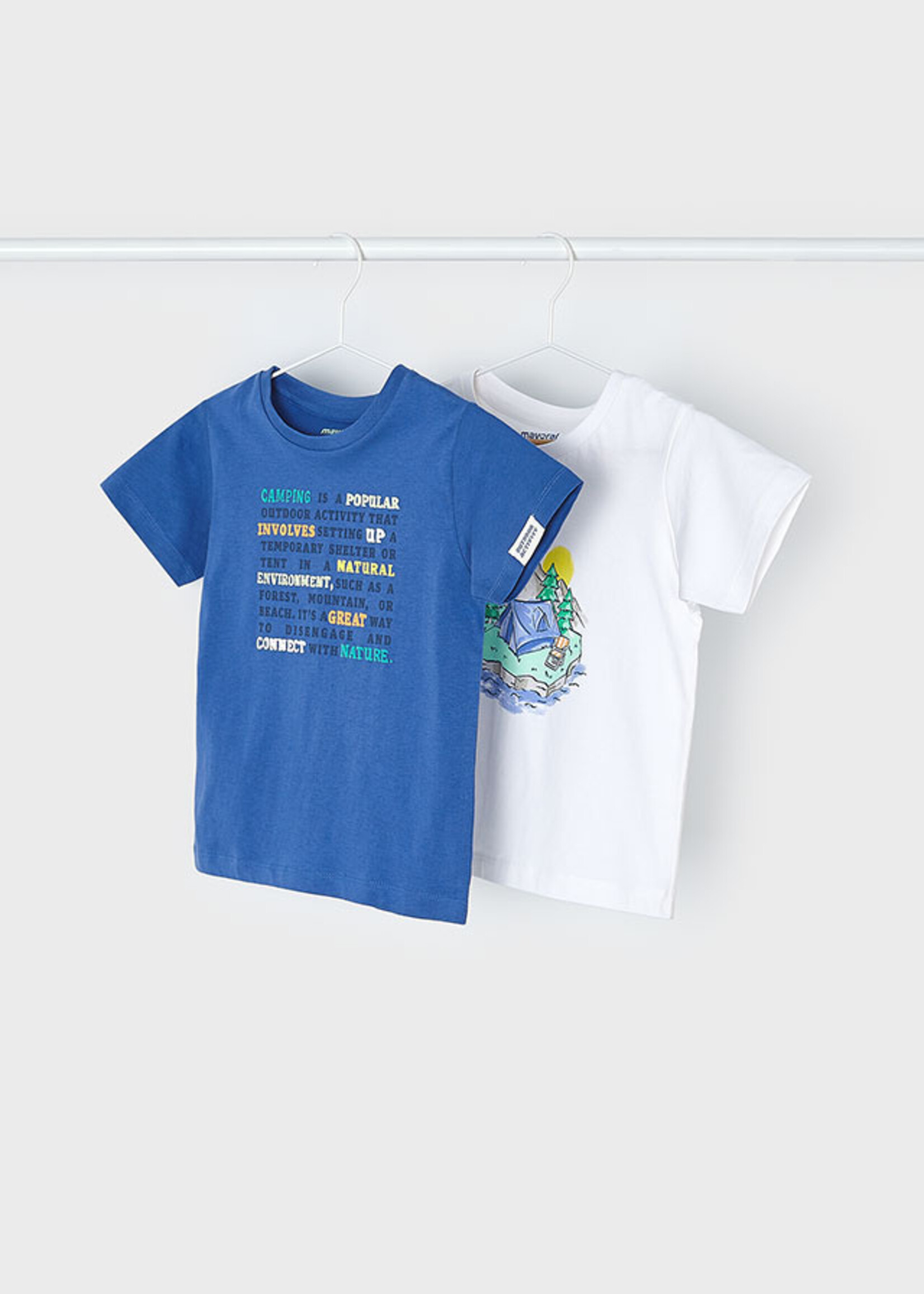 Mayoral Mini Boy             3005 2 S/s t-shirts set            Riviera