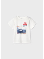 Mayoral Mini Boy             3010 S/s t-shirt                   Cream