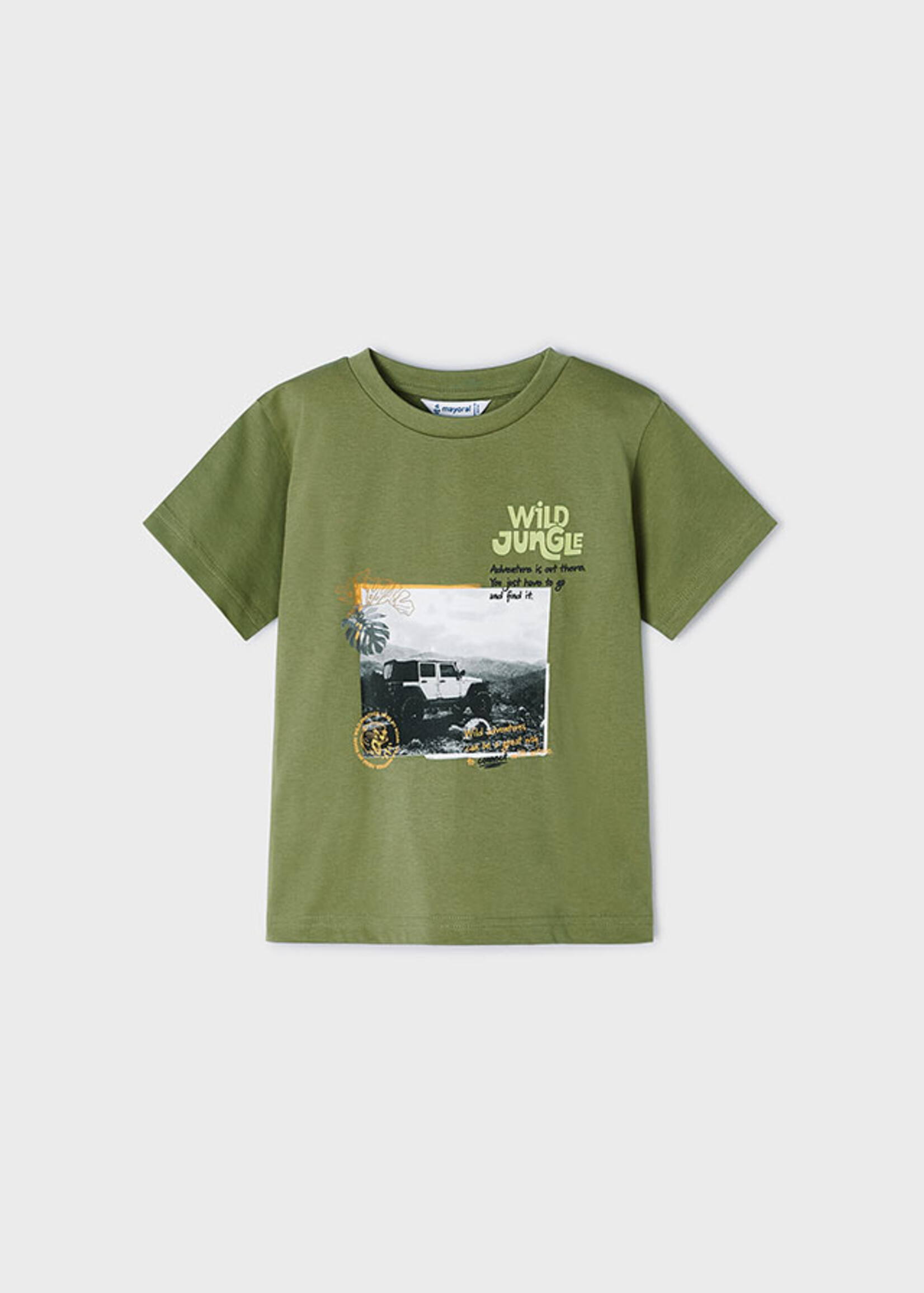 Mayoral Mini Boy             3010 S/s t-shirt                   Iguana grn