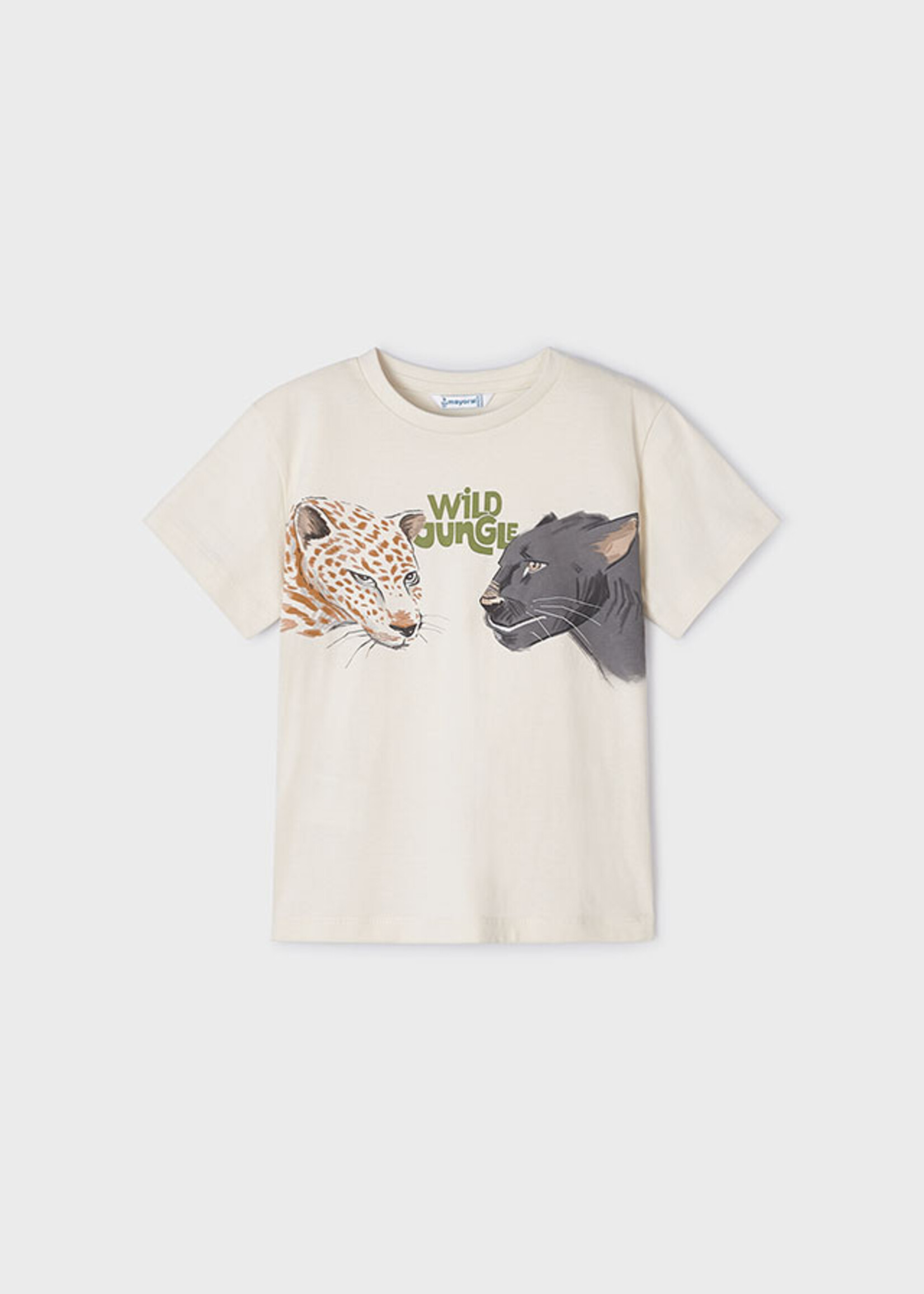 Mayoral Mini Boy             3011 S/s t-shirt                   Milk