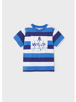 Mayoral Mini Boy             3019 Stripes s/s t-shirt           Riviera