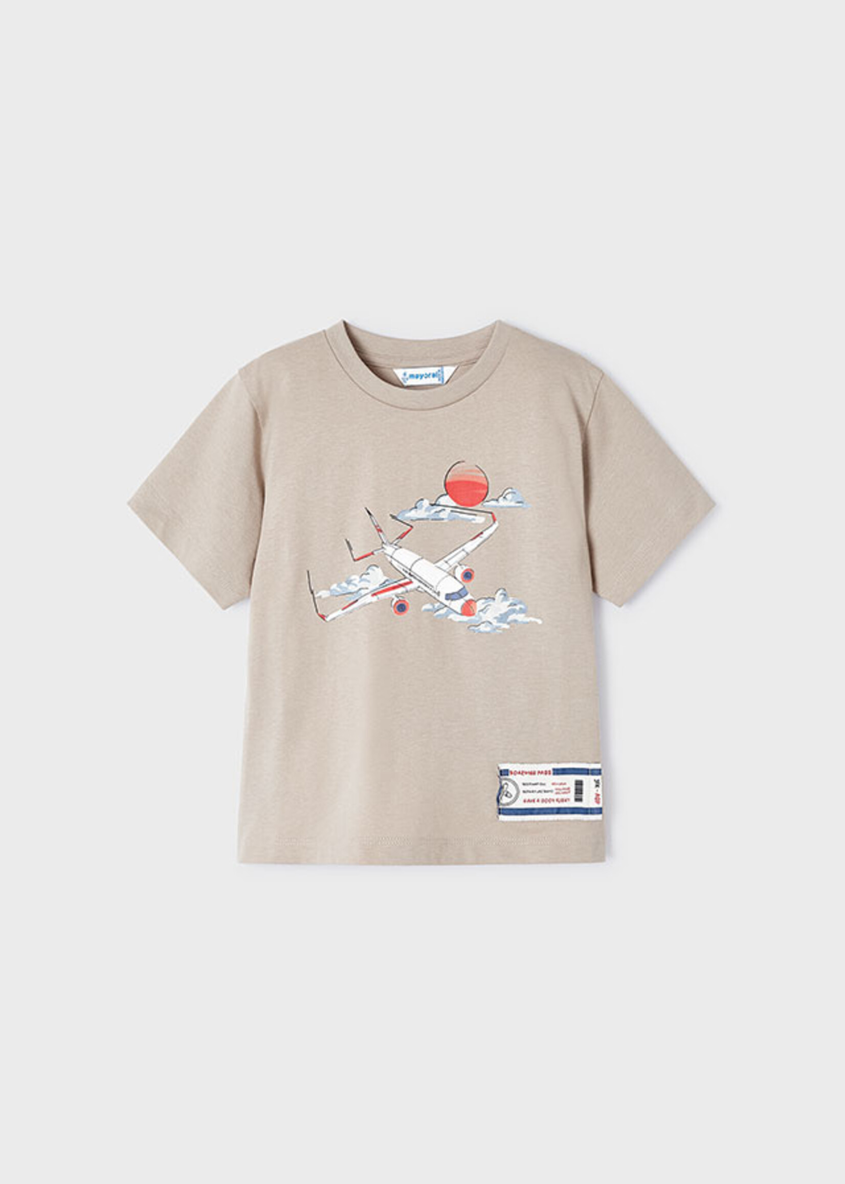 Mayoral Mini Boy             3020 S/s t-shirt                   Sesame