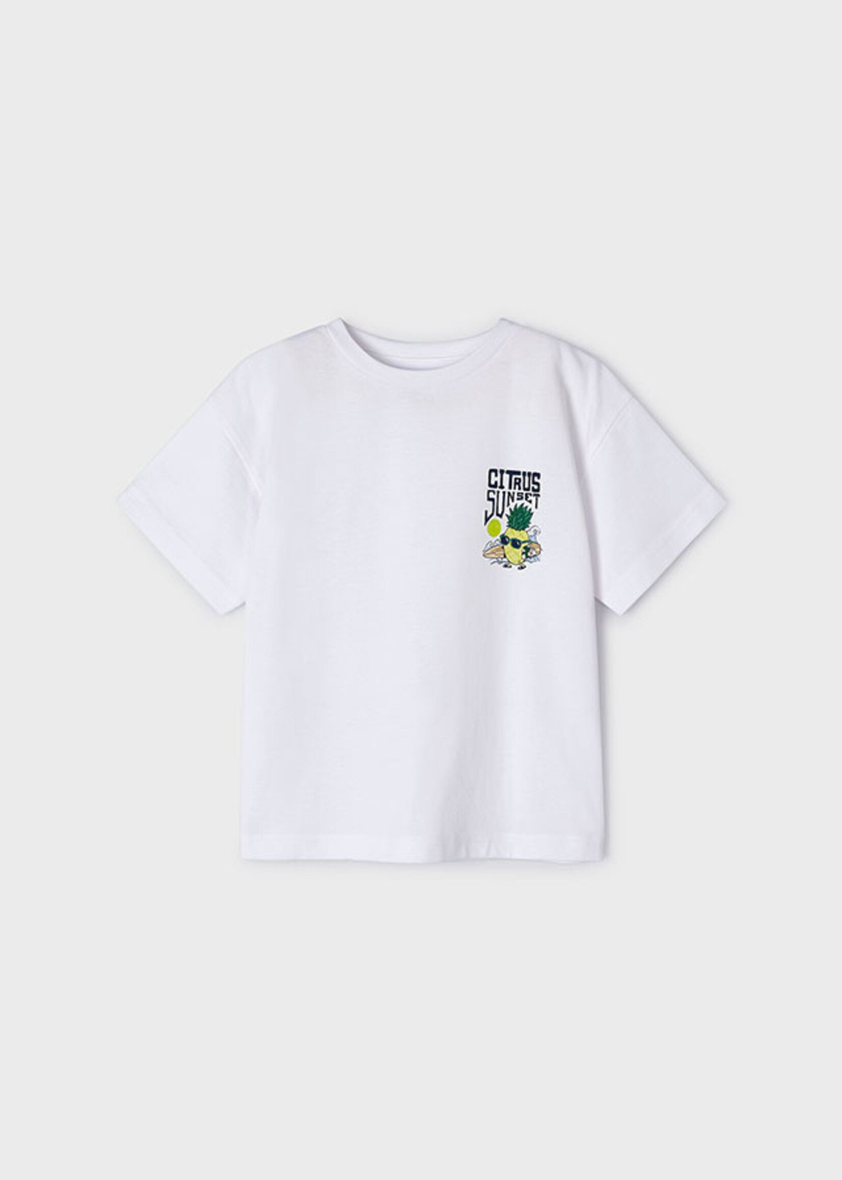 Mayoral Mini Boy             3023 S/s t-shirt                   White