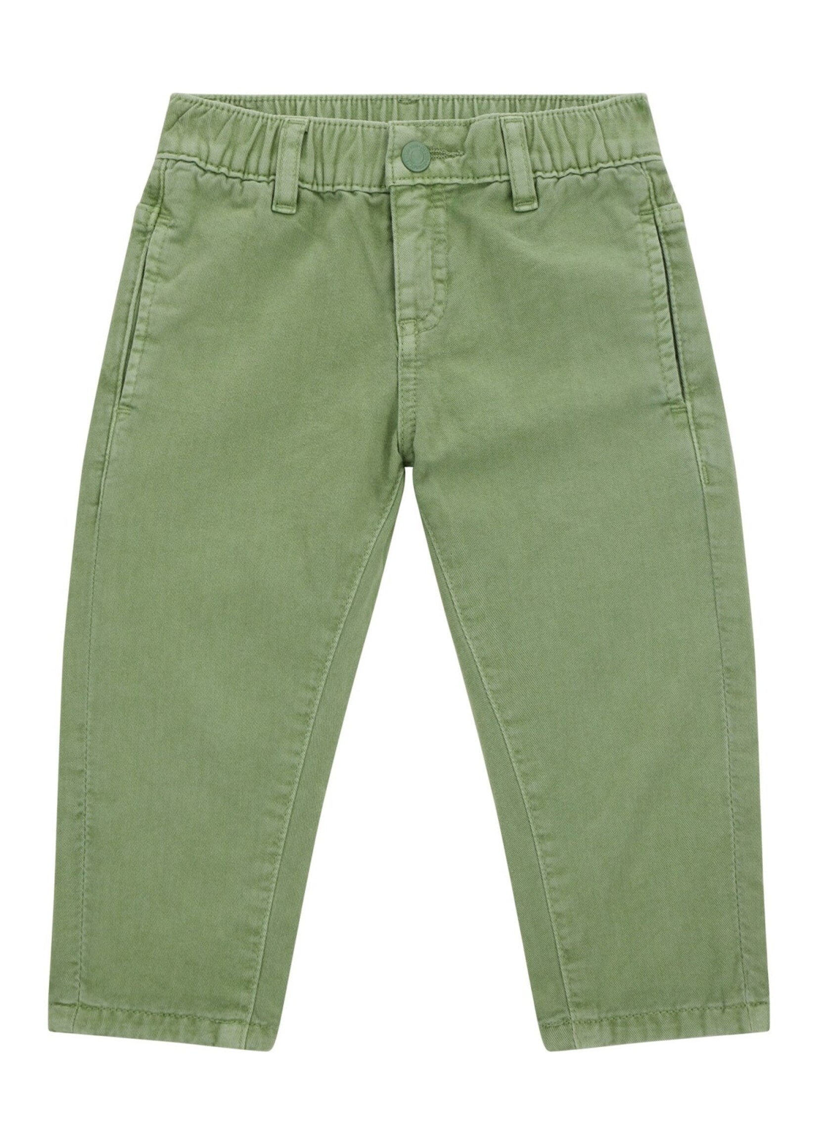 Guess K4GB02 TWILL FASHION FIT PANTS SALVIAS GREEN