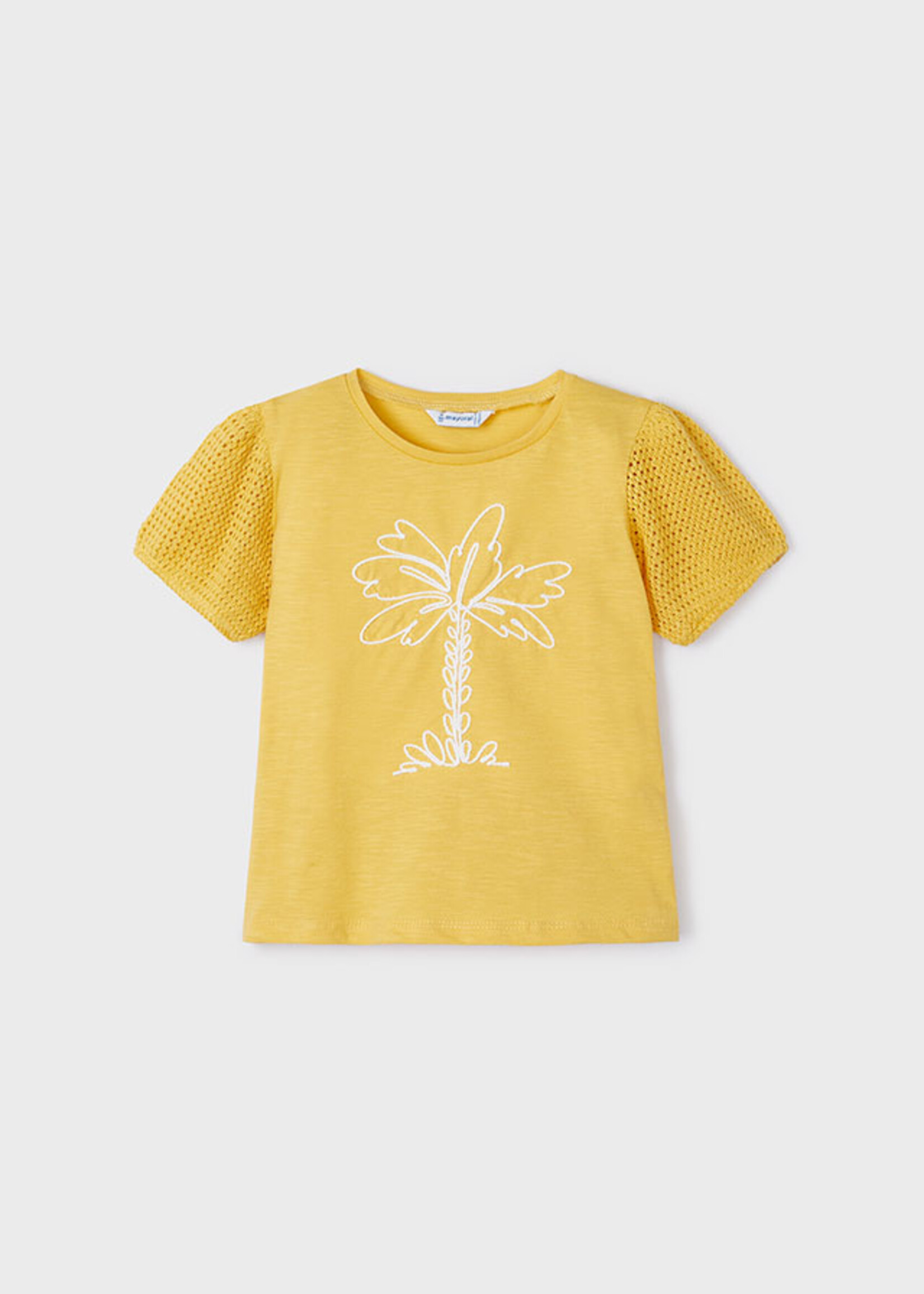 Mayoral Mini Girl            3085 S/s t-shirt                   Honey