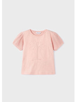 Mayoral Mini Girl            3085 S/s t-shirt                   Blush