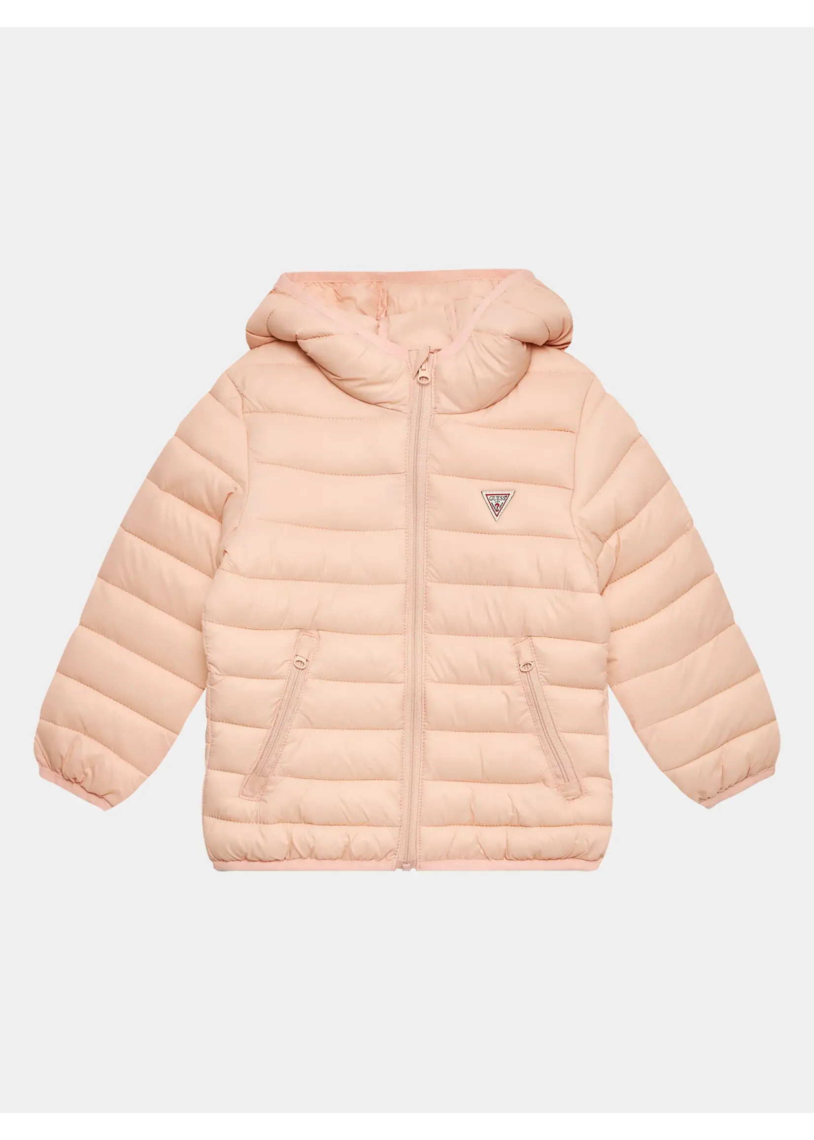 Guess UNISEX PADDED LS JACKET_CORE H93T00 SUMMER LIGHT PINK
