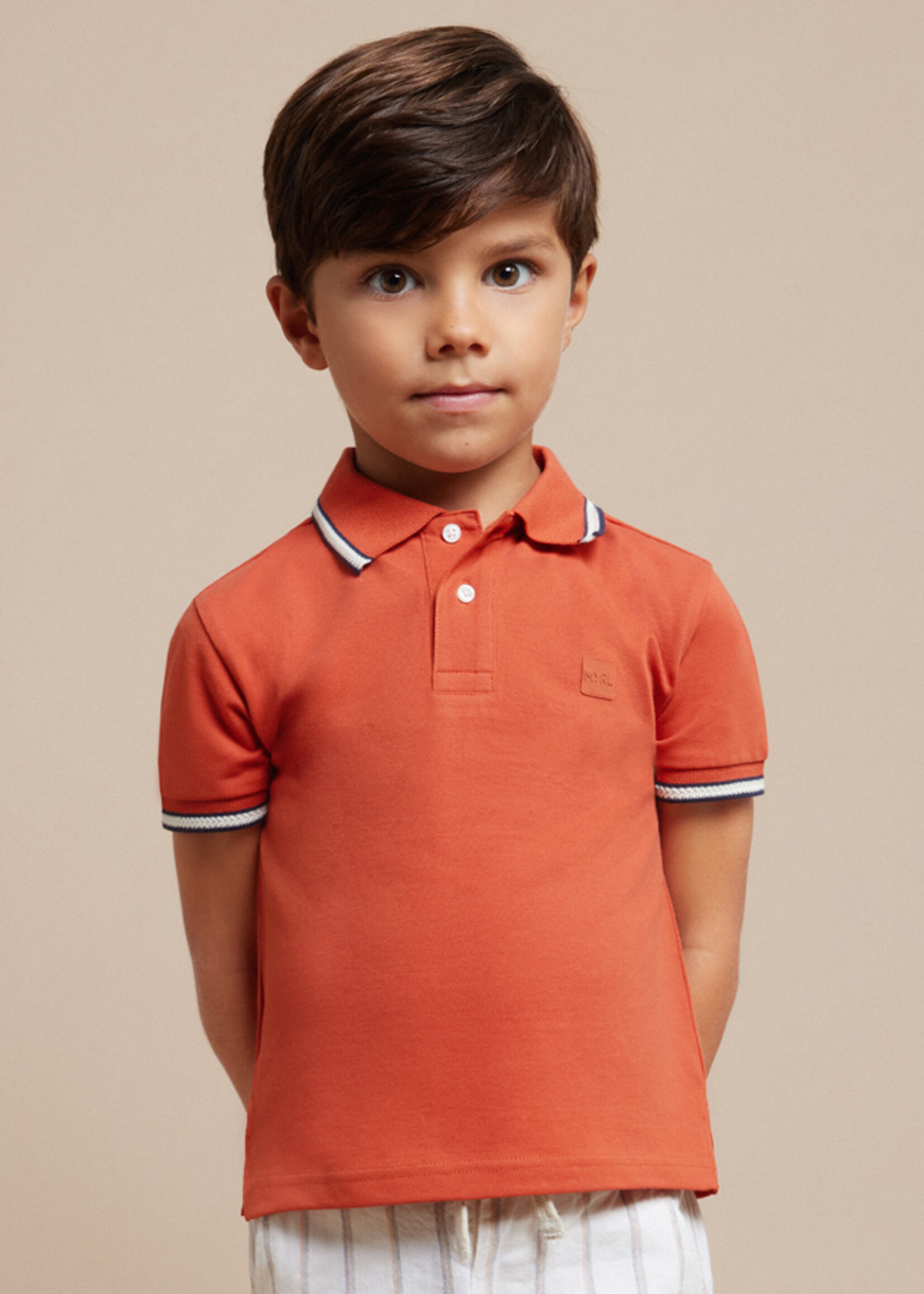 Mayoral Mini Boy             3103 S/s polo                      Navy